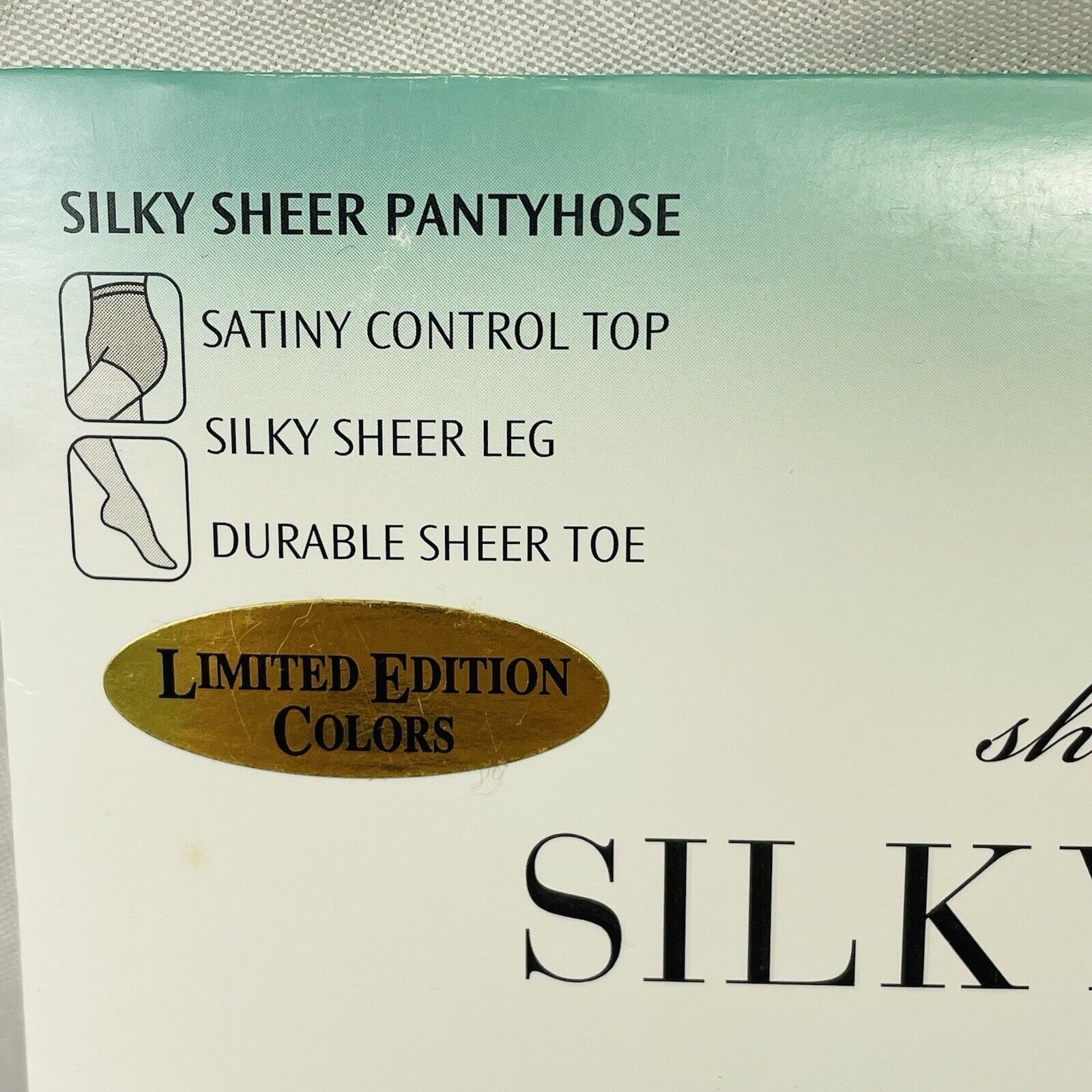 Vintage JCPenney Silky Sheer Caress Nylon Pantyhose Long Plum 68 Lim Size ONE SIZE - 2 Thumbnail