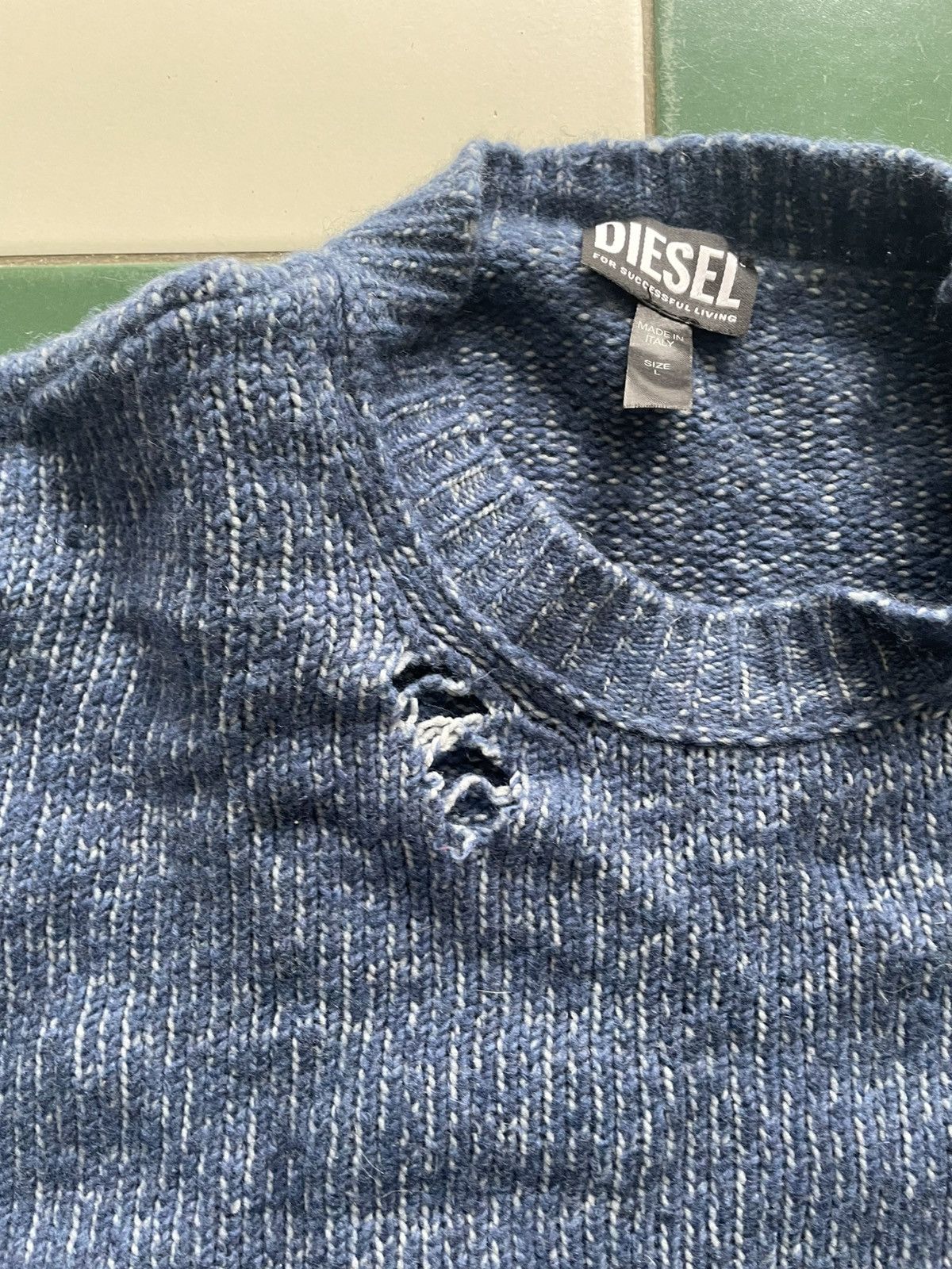 Diesel RARE DIESEL KNIT Size US L / EU 52-54 / 3 - 4 Thumbnail