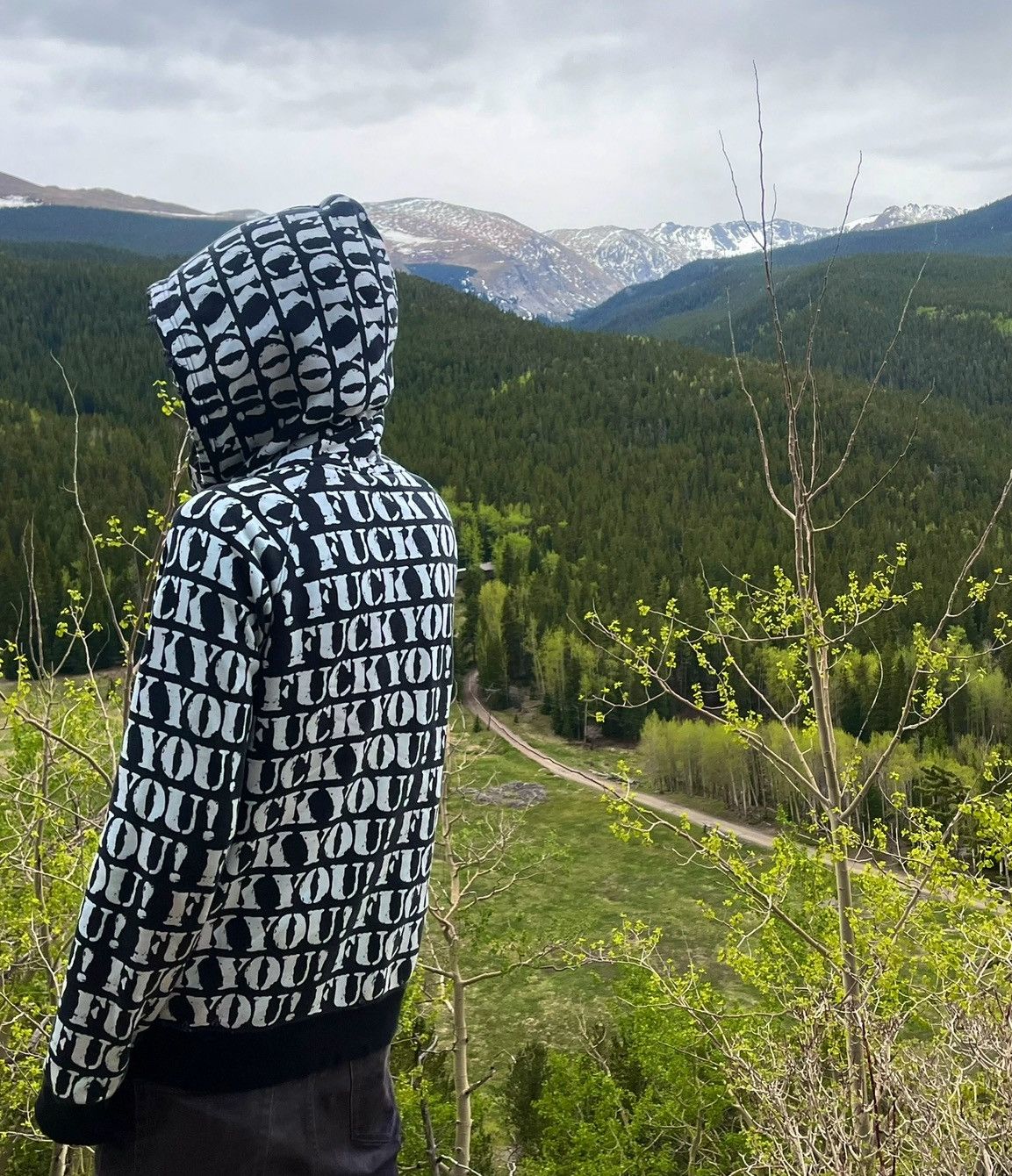 Number Nine ss06 Fuck You hoodie