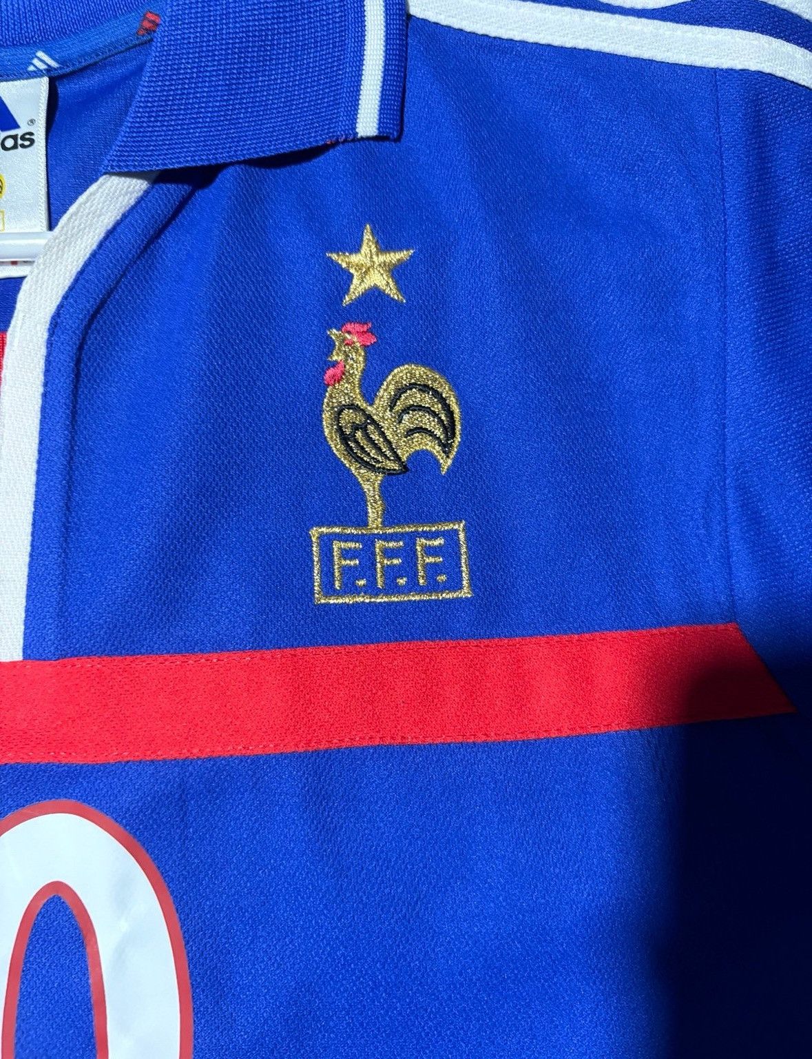 Adidas × Vintage 2000-01 France Zidane Adidas Jersey Size US S / EU 44-46 / 1 - 3 Thumbnail