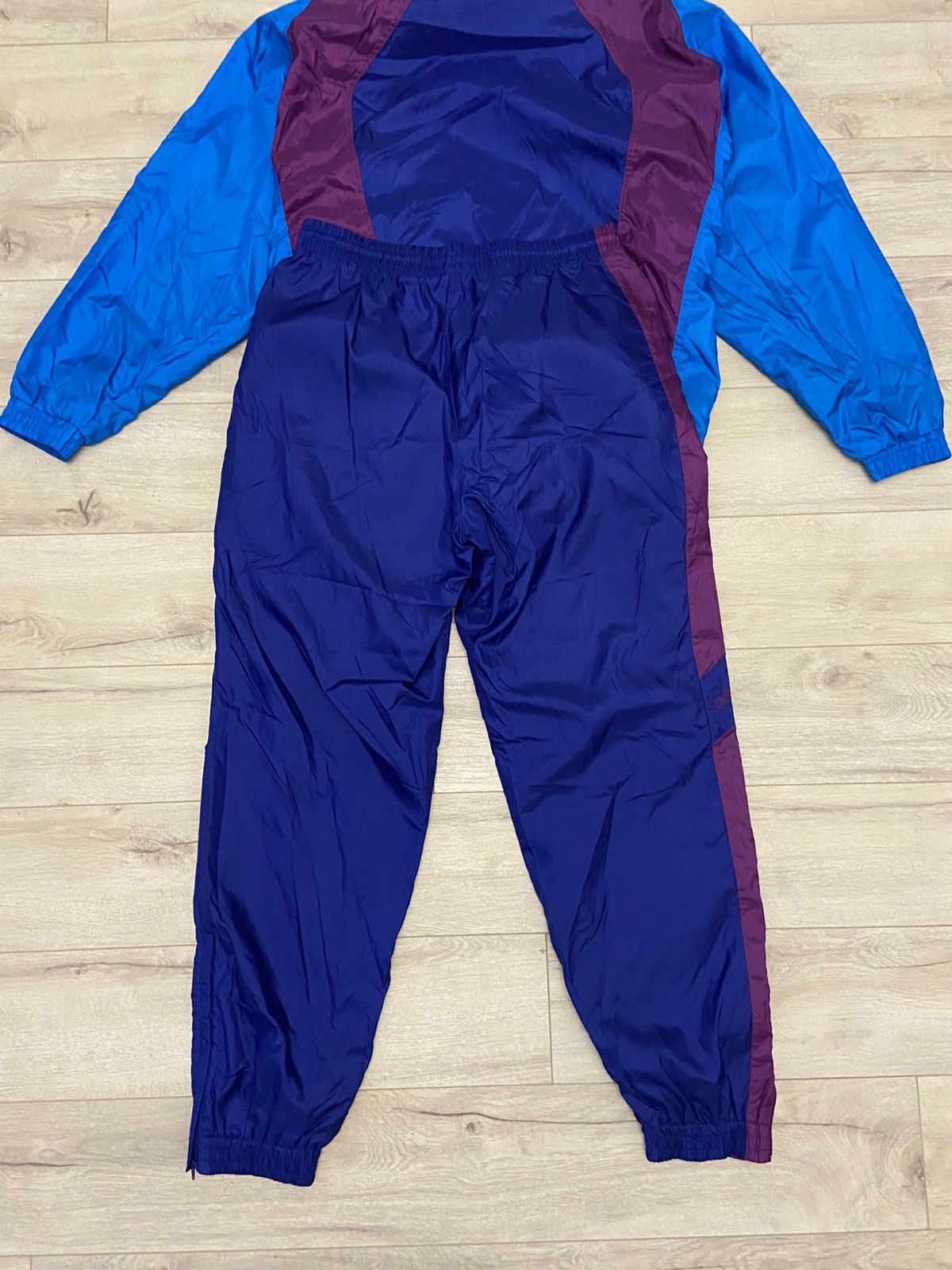Adidas × Vintage Adidas Vintage Mens Nylon Track Suit Jacket + Pants Size US M / EU 48-50 / 2 - 15 Thumbnail