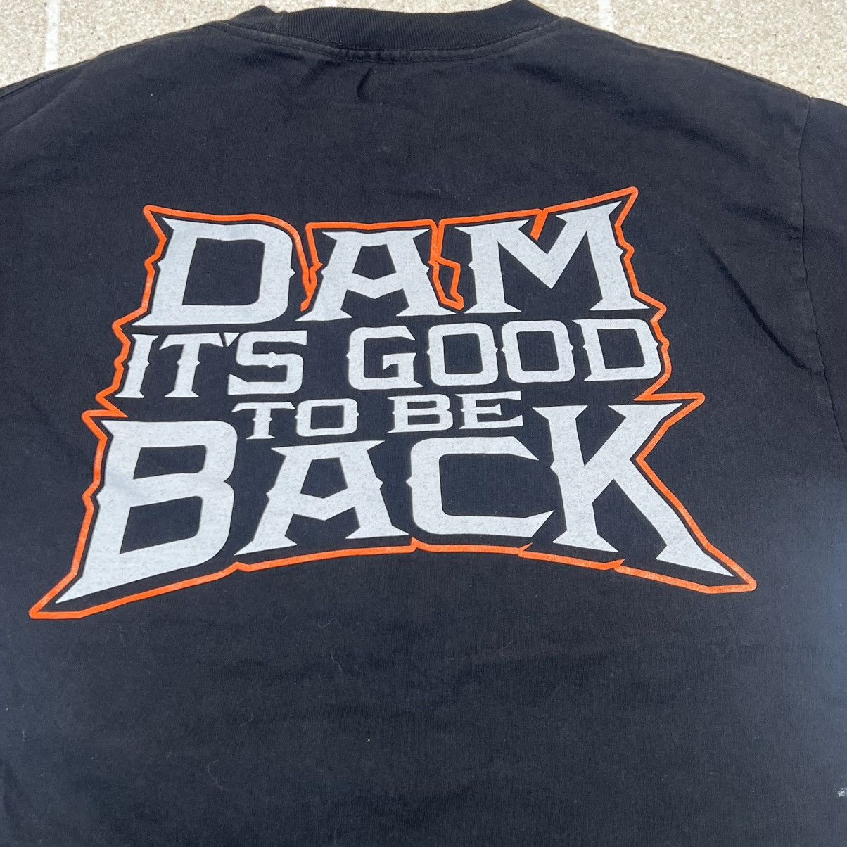 WWE WWE Rob Van Dam Shirt Yin-Yang Dragon Dam It Good To Be Back Size US M / EU 48-50 / 2 - 5 Thumbnail