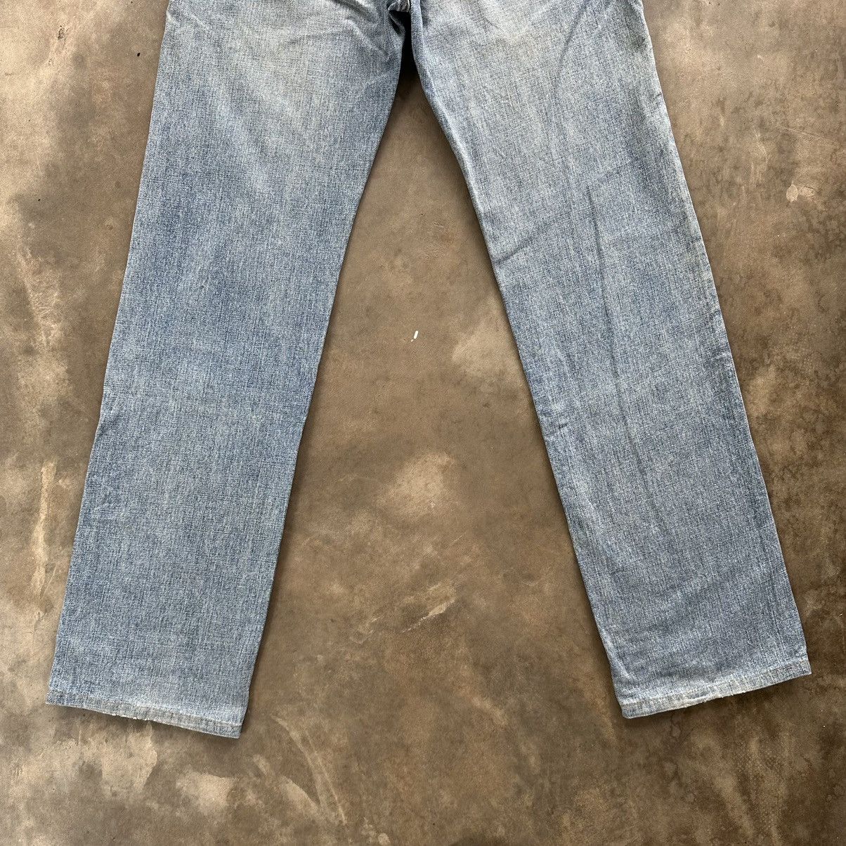 Japanese Brand Vintage Edwin Distressed Faded Denim Jean Pant W28 Size US 28 / EU 44 - 10 Thumbnail