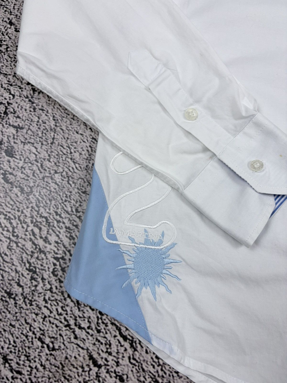 La Martina La Martina Bahamas Embroidered Polo Shirt White L Size US L / EU 52-54 / 3 - 11 Thumbnail
