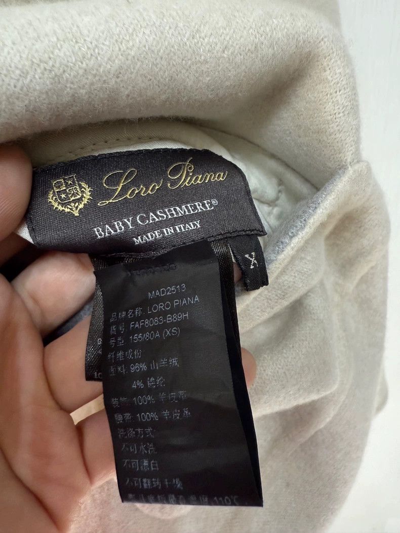 Loro Piana LORO PIANA Double-faced baby cashmere and cashmere coat Size XS / US 0-2 / IT 36-38 - 5 Thumbnail