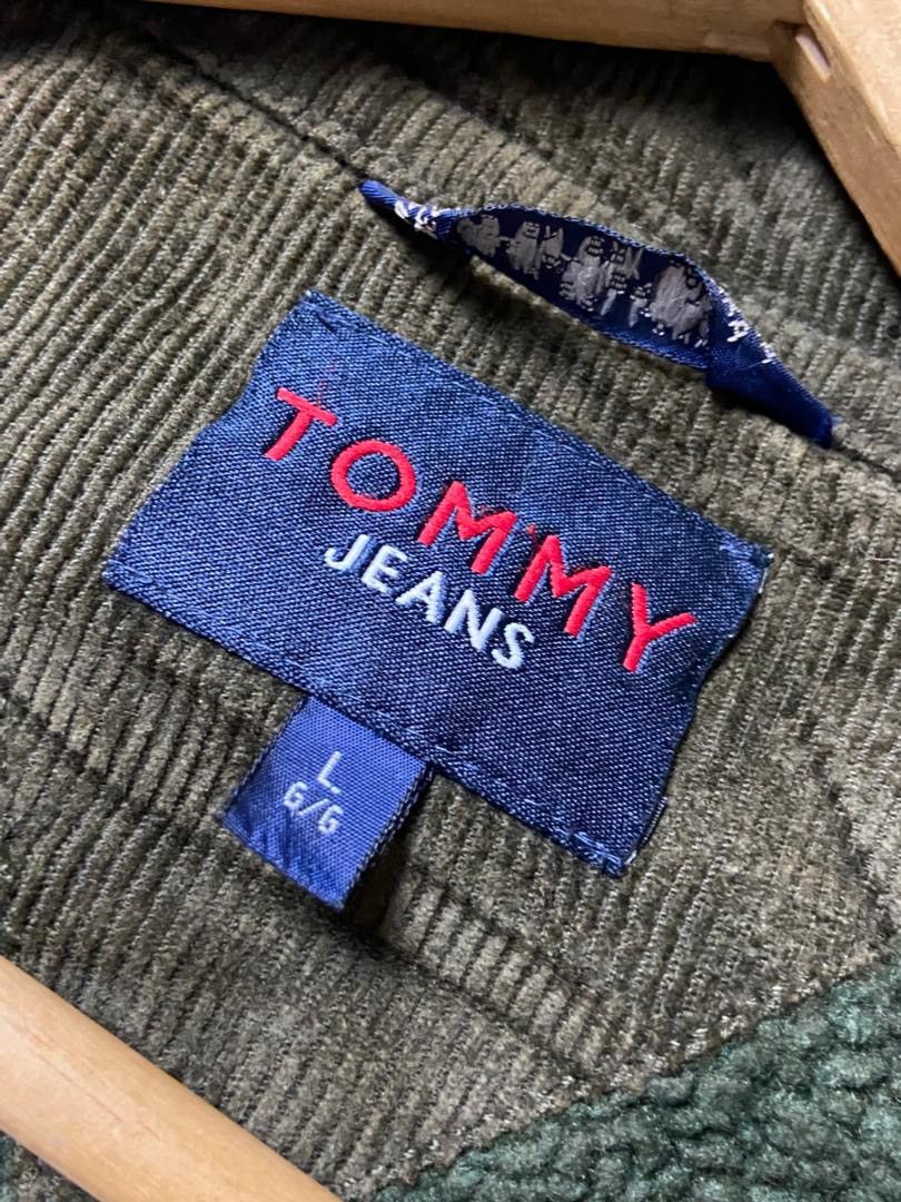 Tommy Jeans Vintage Tommy Jeans Corduroy Jacket (199) Size US L / EU 52-54 / 3 - 3 Thumbnail