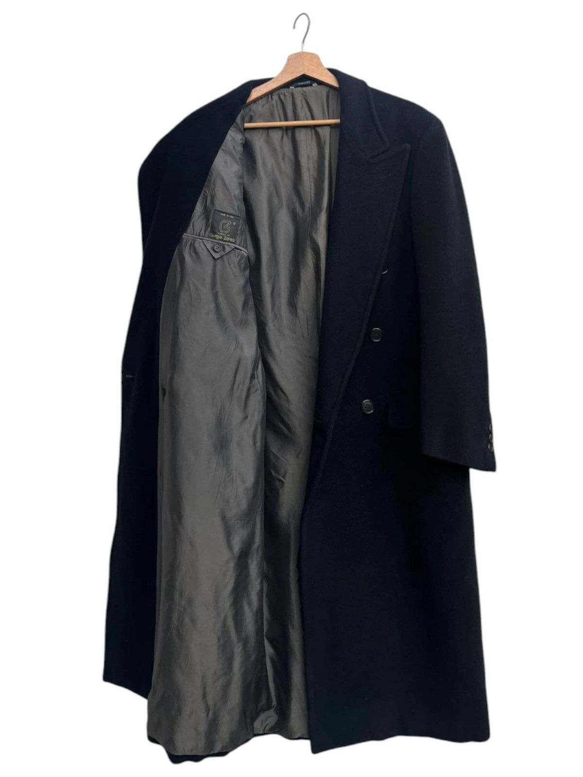 Zanella Giorgio Zanella Double Breasted Virgin Wool Coat Size US S / EU 44-46 / 1 - 4 Thumbnail