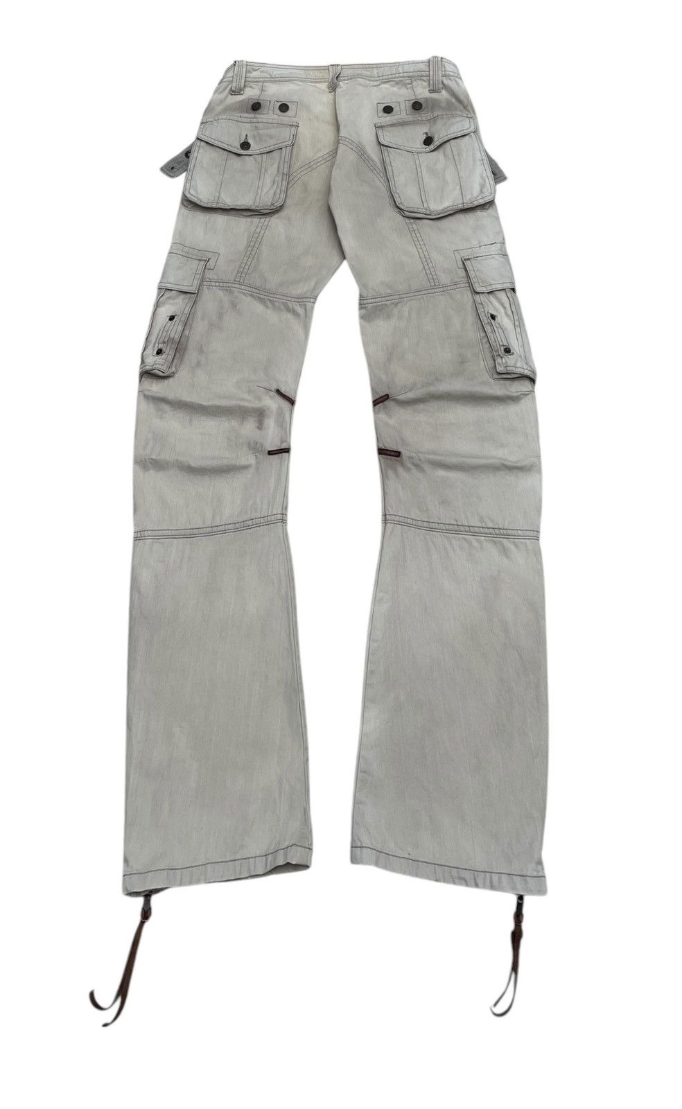 If Six Was Nine × PPFM Very Rare Design Vintage PPFM Tactical Parachute Pants 1990s Size US 33 - 2 Thumbnail
