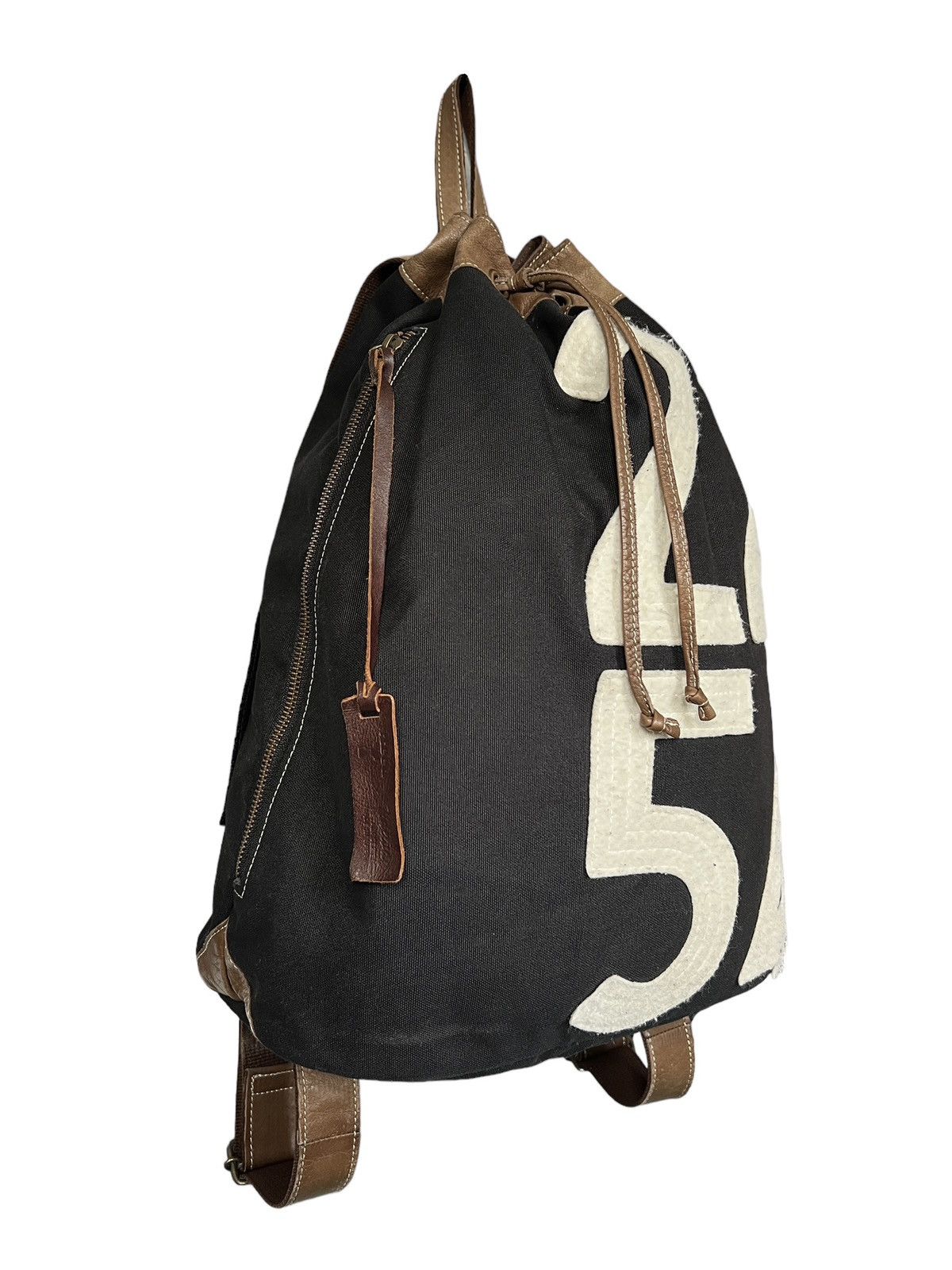 Japanese Brand Tideway 🇯🇵 x Steed Numericals Canvas Backpack Size ONE SIZE - 1 Thumbnail
