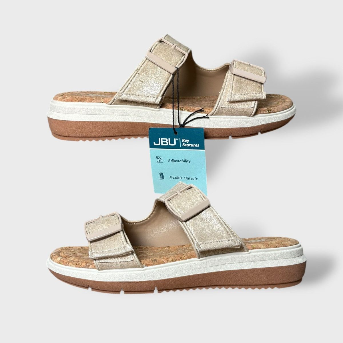 Other JBU by Jambu Kona Women’s 2-band Sandals Sz 7 Size US 7 / IT 37 - 10 Thumbnail