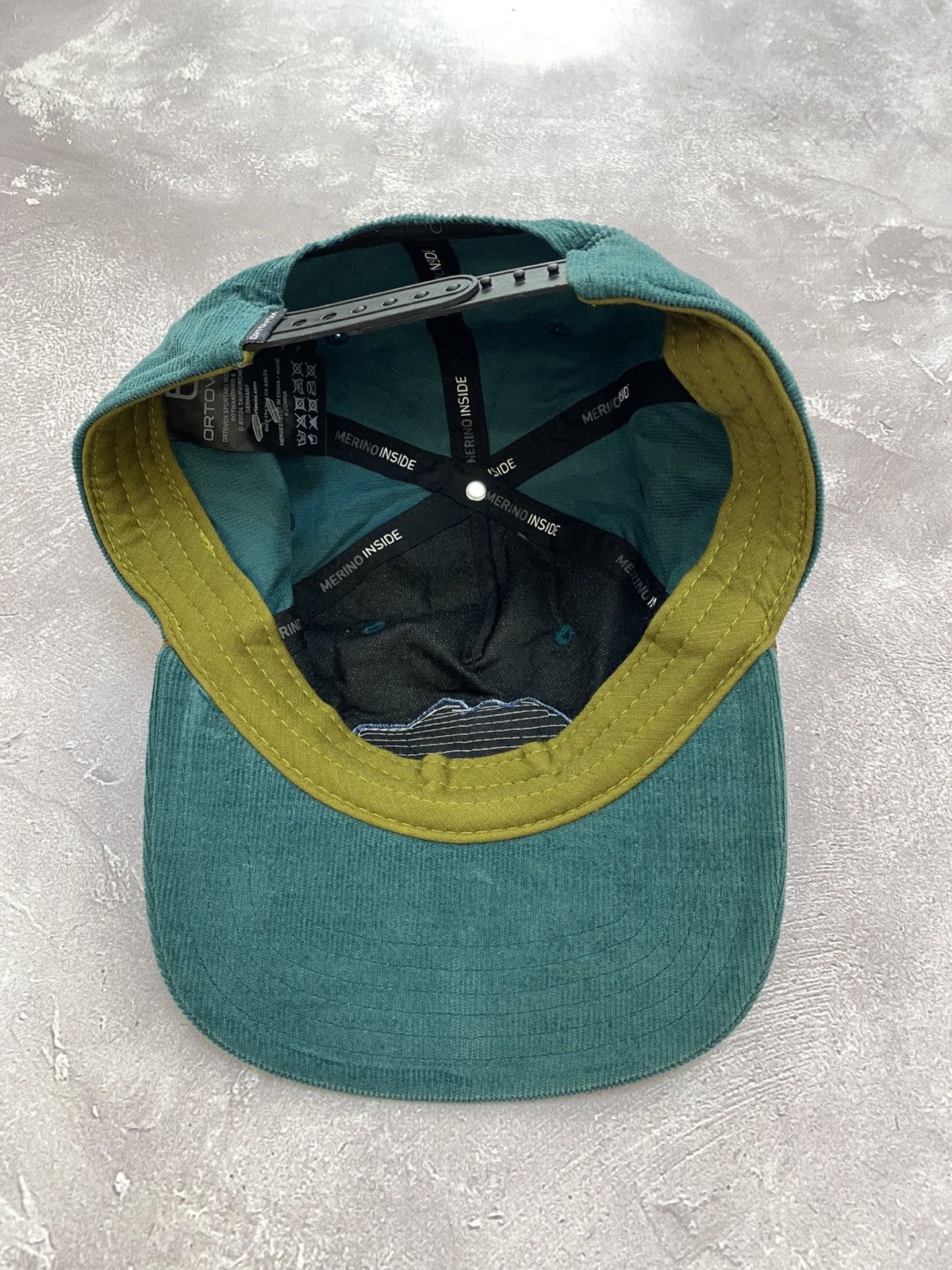 ORTOVOX ORTOVOX Outdoor Corduroy Cap 5 Panel Travel Hype Size ONE SIZE - 4 Thumbnail