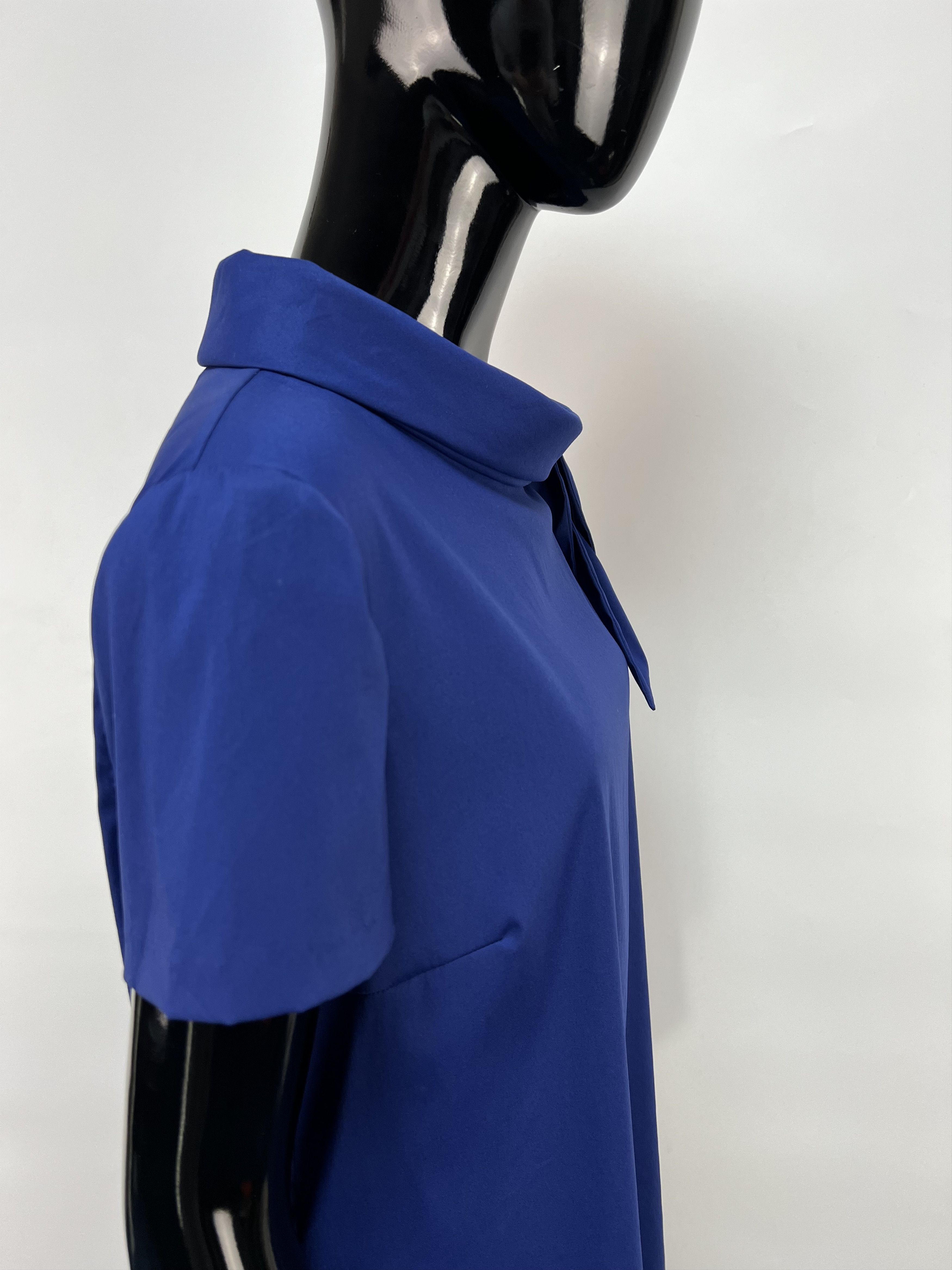 Prada PRADA Blue Cotton Blouse Size IT 46 Size L / US 10 / IT 46 - 8 Thumbnail