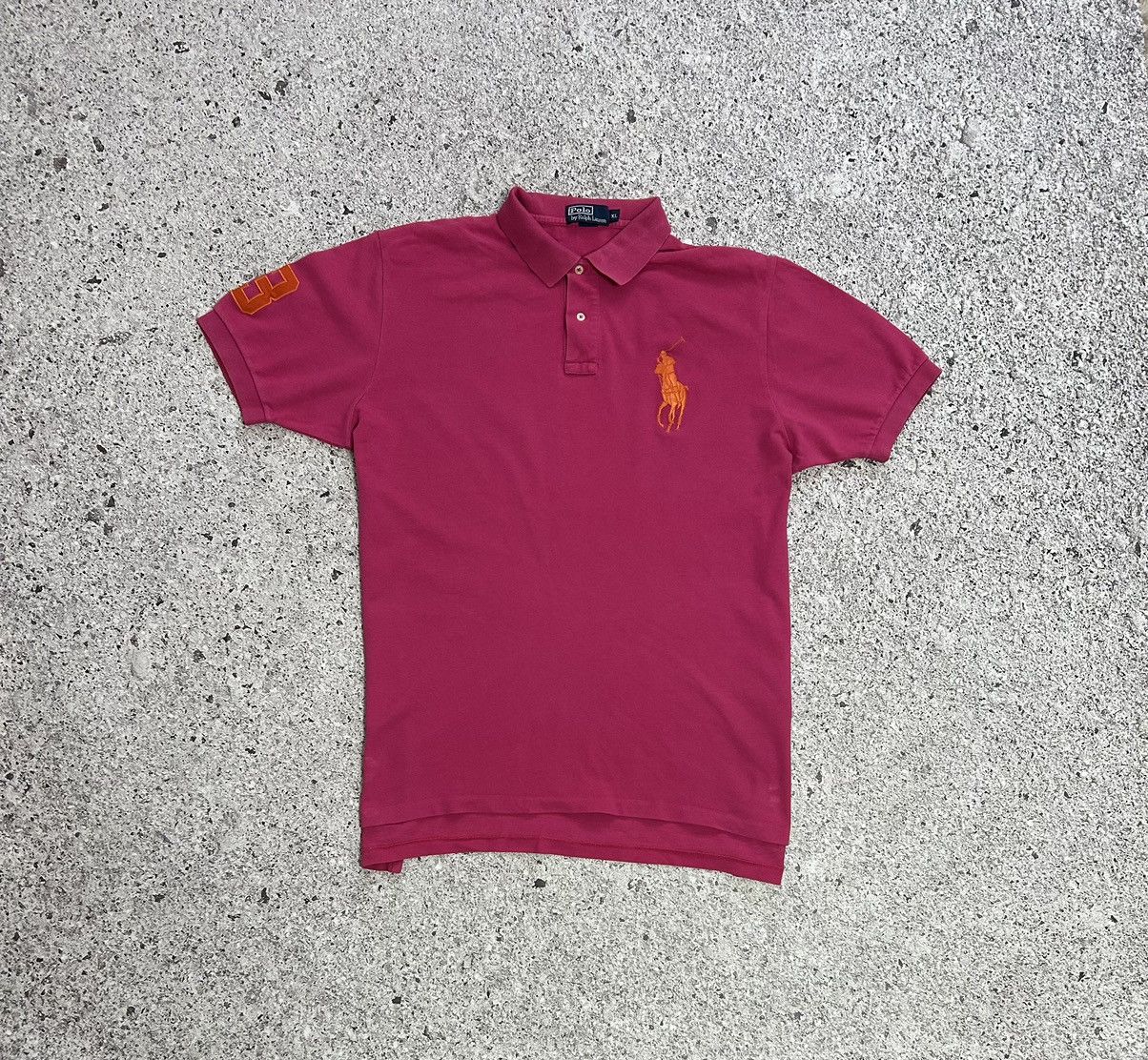 Polo Ralph Lauren × RRL Ralph Lauren × Rugby Ralph Lauren Vintage Polo Ralph Lauren Classic Logo Polo T-Shirt Size US XL / EU 56 / 4 - 2 Thumbnail