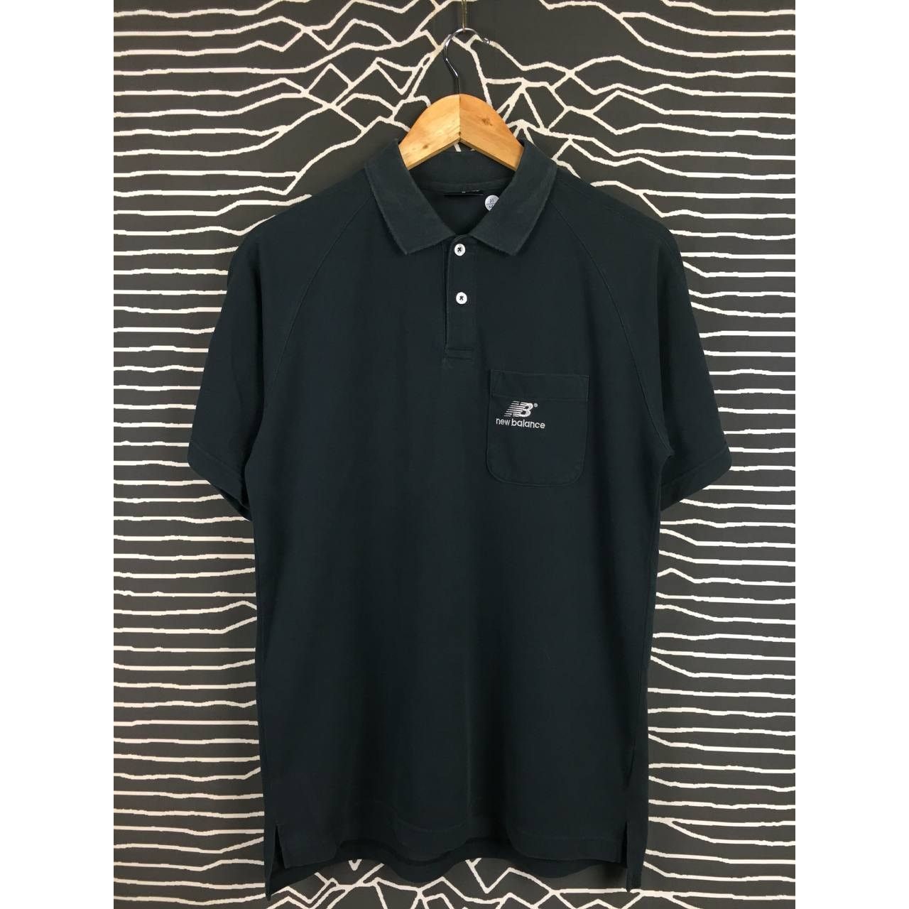 New Balance × Vintage New Balance NB Embroidered Logo Pocket Polo Tee Size US M / EU 48-50 / 2 - 1 Thumbnail