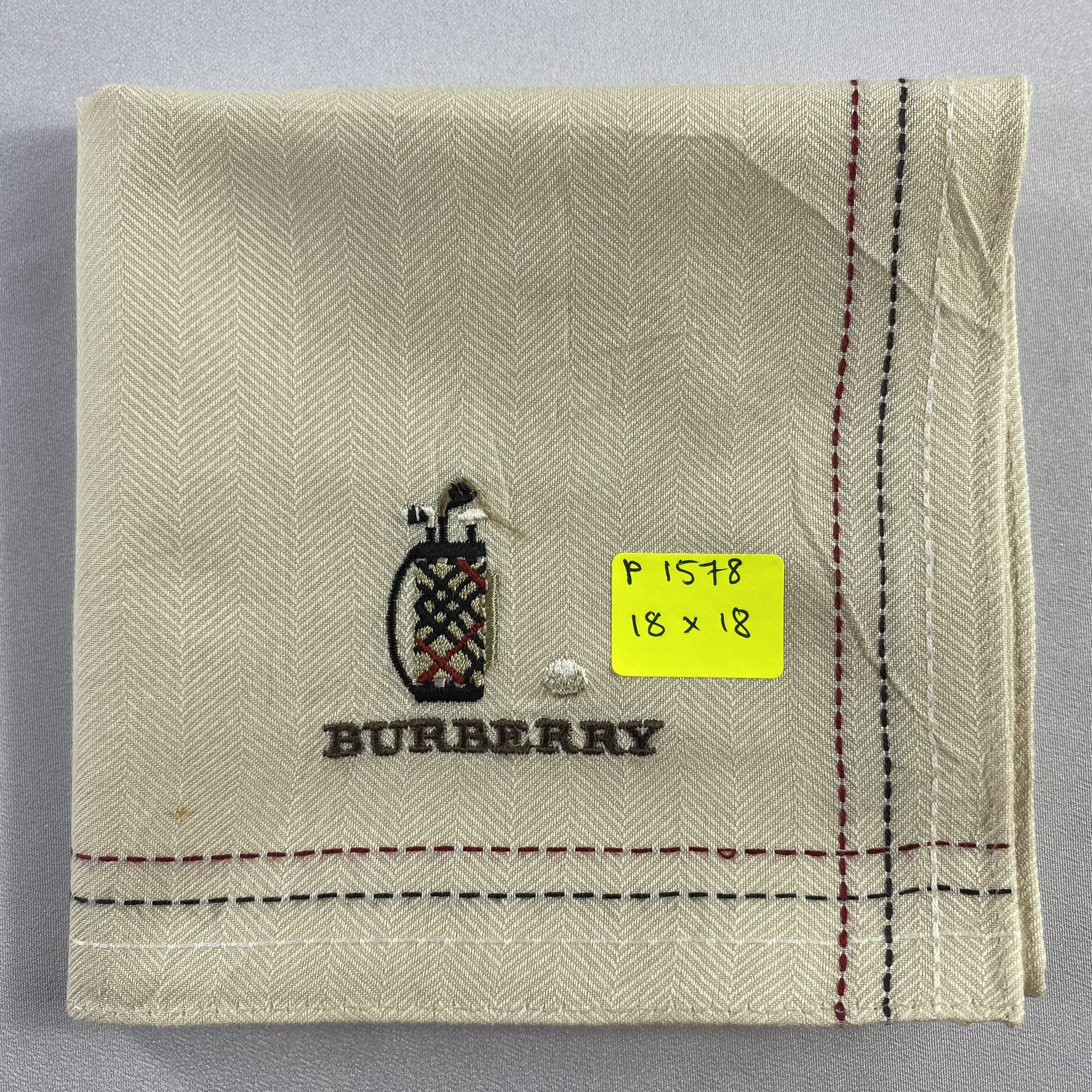 Burberry × Vintage Burberry Handkerchief / Neckerchief / Bandana-P1578 Size ONE SIZE - 5 Thumbnail