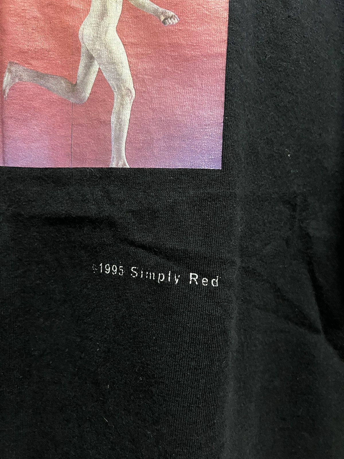 Band Tees × Vintage Vintage 90’s Simply Red Pop British Tee Size US XL / EU 56 / 4 - 3 Thumbnail