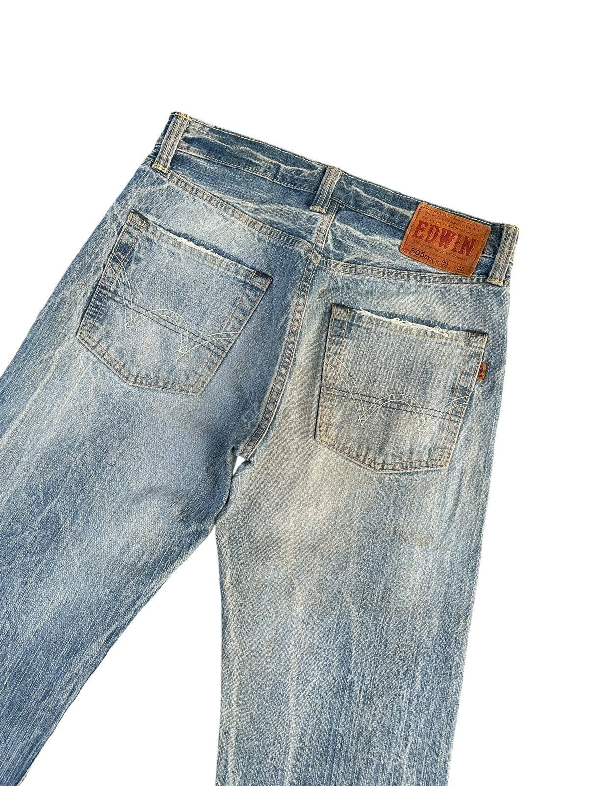 Kapital Vintage Edwin 505BXX Selvedge Japanese Brand Denim Jeans Size US 30 / EU 46 - 13 Thumbnail