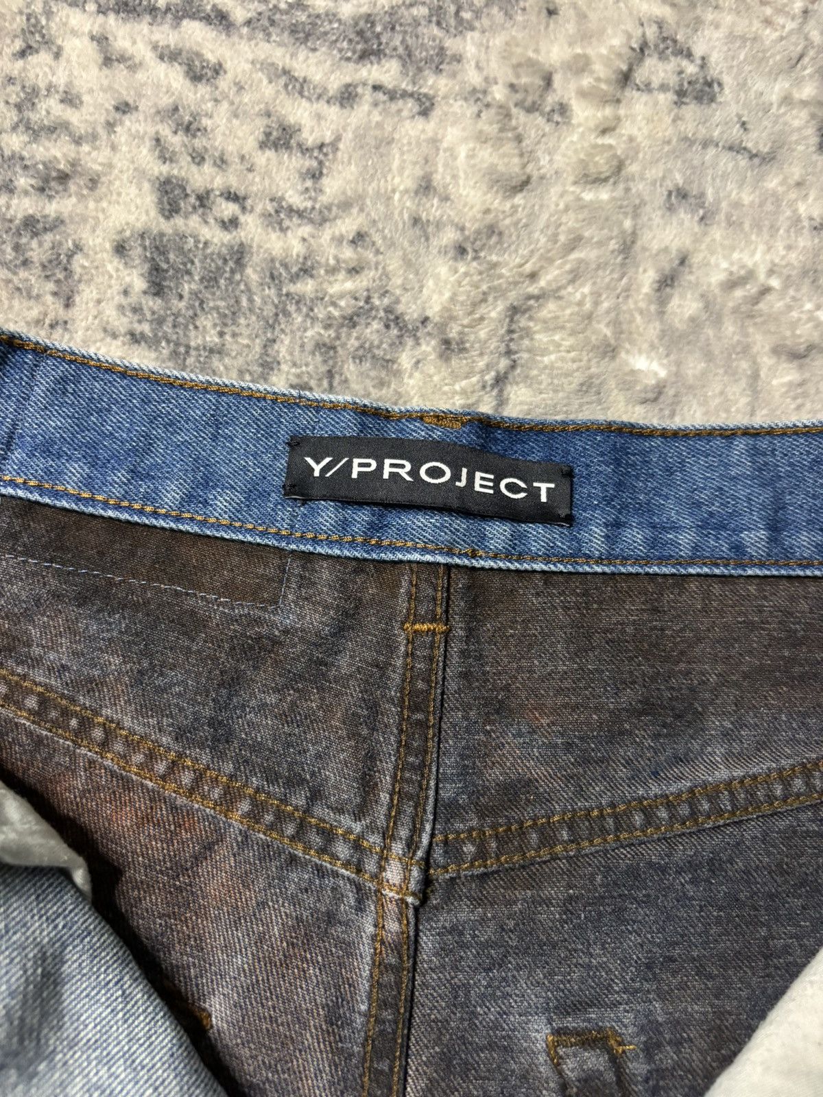 Y/Project Y Project Cut Out Denim Size US 29 - 5 Thumbnail