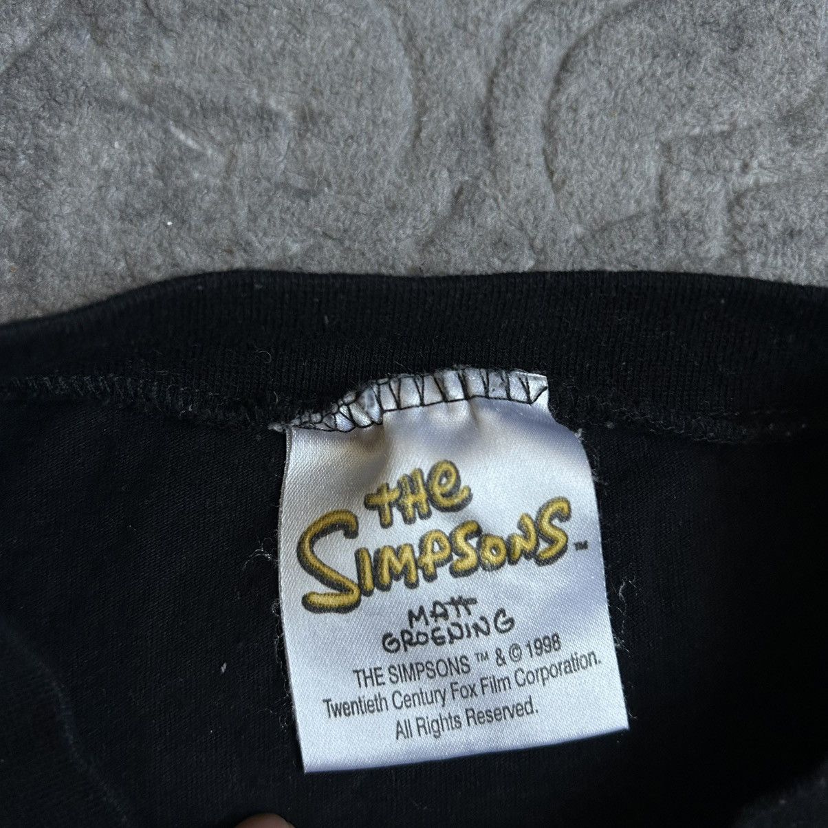 The Simpsons × Vintage Vintage The Simpsons tee Bart face black Size US XL / EU 56 / 4 - 5 Thumbnail