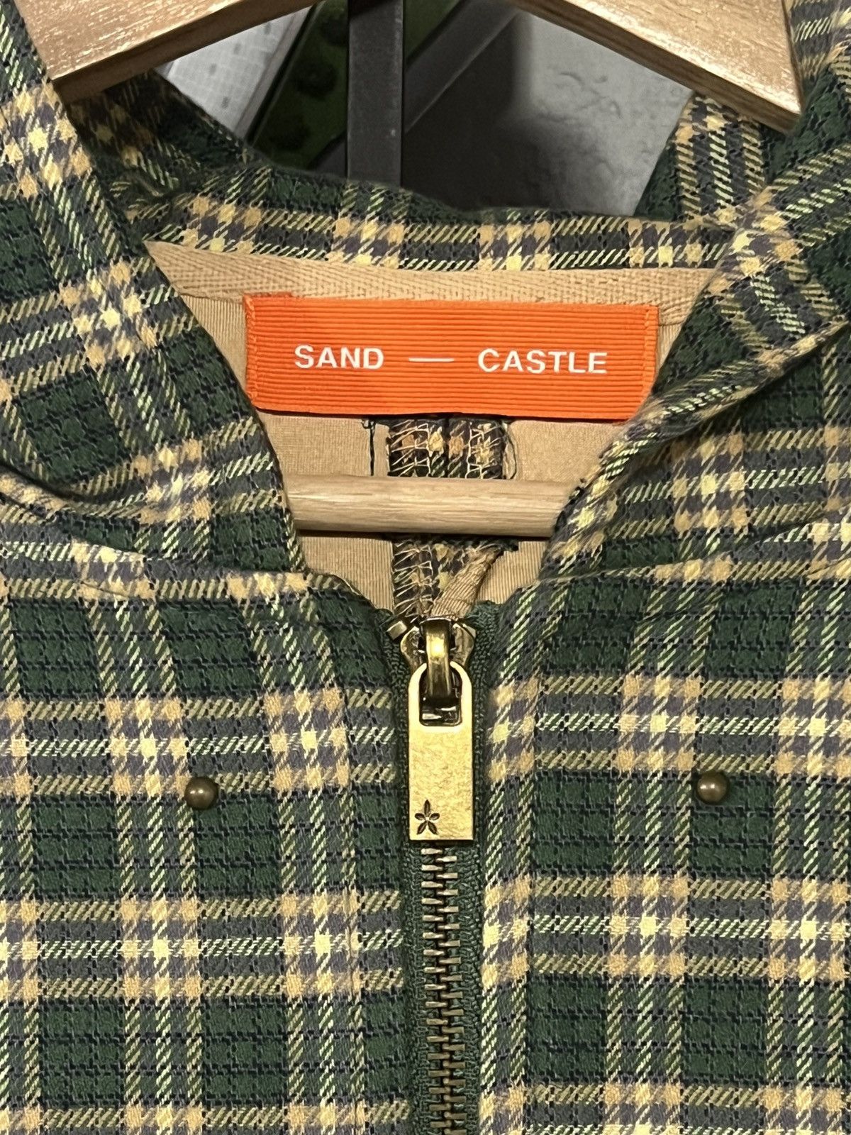 SAND Sandcastle Atelier Green Plaid Jacket M Size US M / EU 48-50 / 2 - 10 Thumbnail