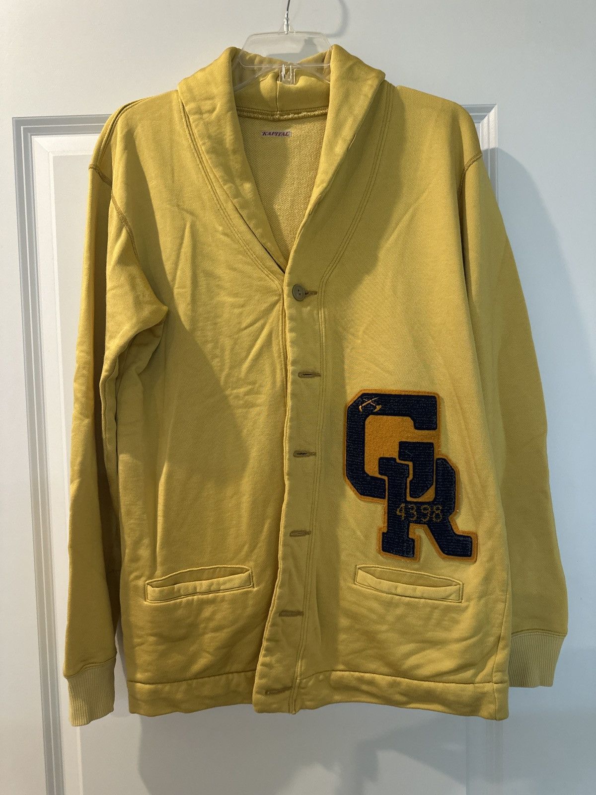 Kapital Kapital letterman cardigan- size 2 Size US M / EU 48-50 / 2 - 7 Thumbnail
