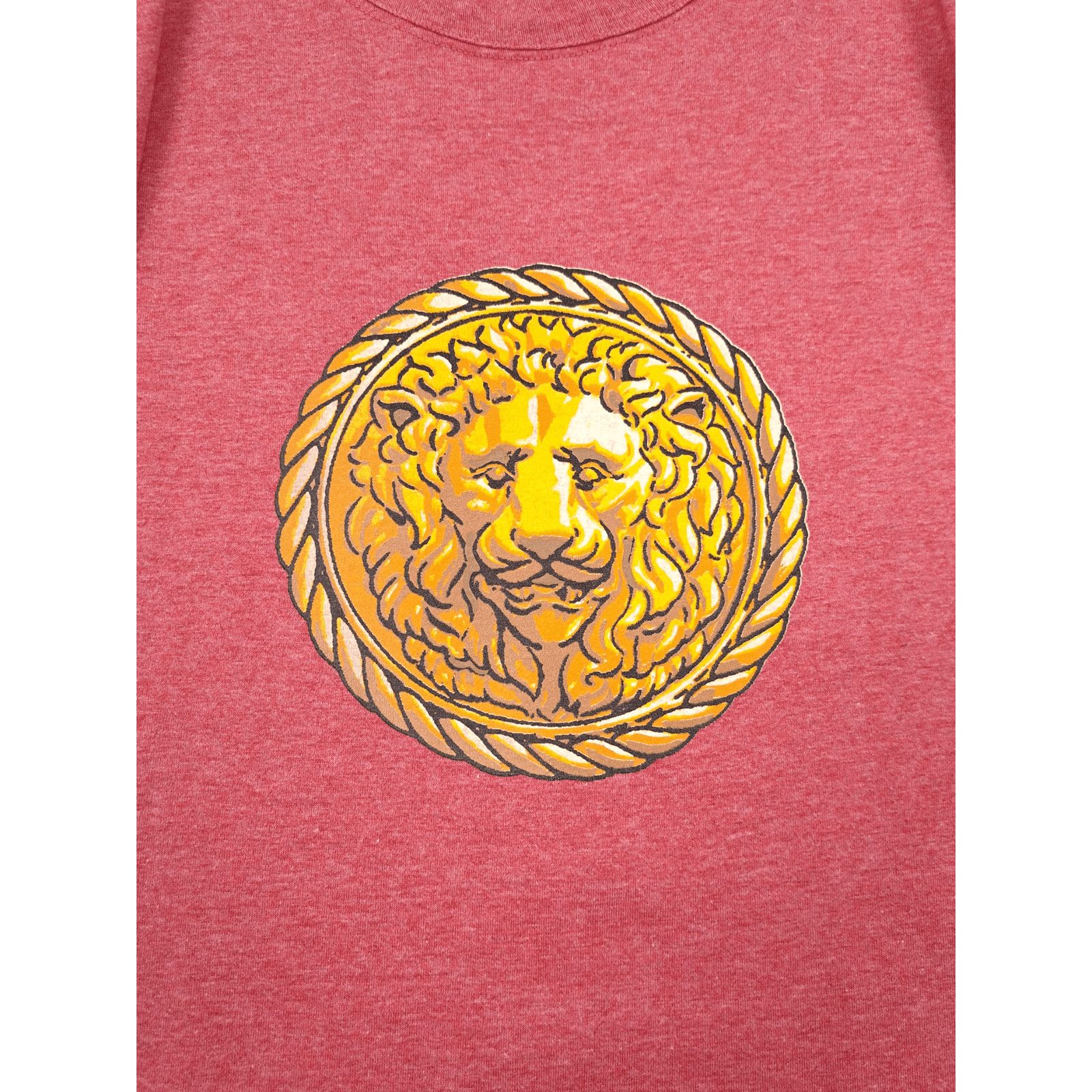 Versace × Vintage 💎 Vintage Gianni Versace Profumi Big Logo Pink T-shirt Size US L / EU 52-54 / 3 - 2 Thumbnail
