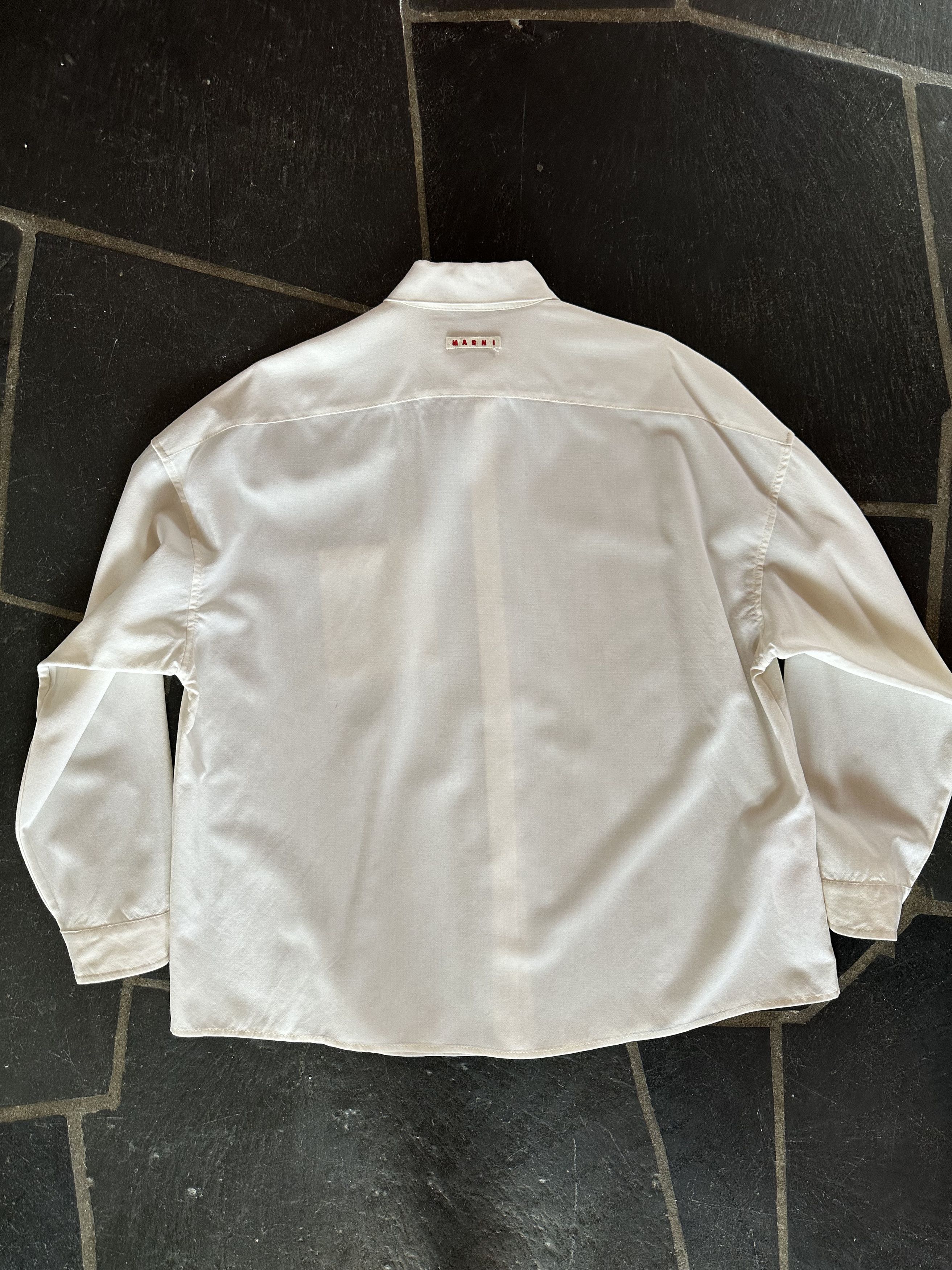 Marni Tropical Wool Boxy Shirt Size US S / EU 44-46 / 1 - 3 Thumbnail
