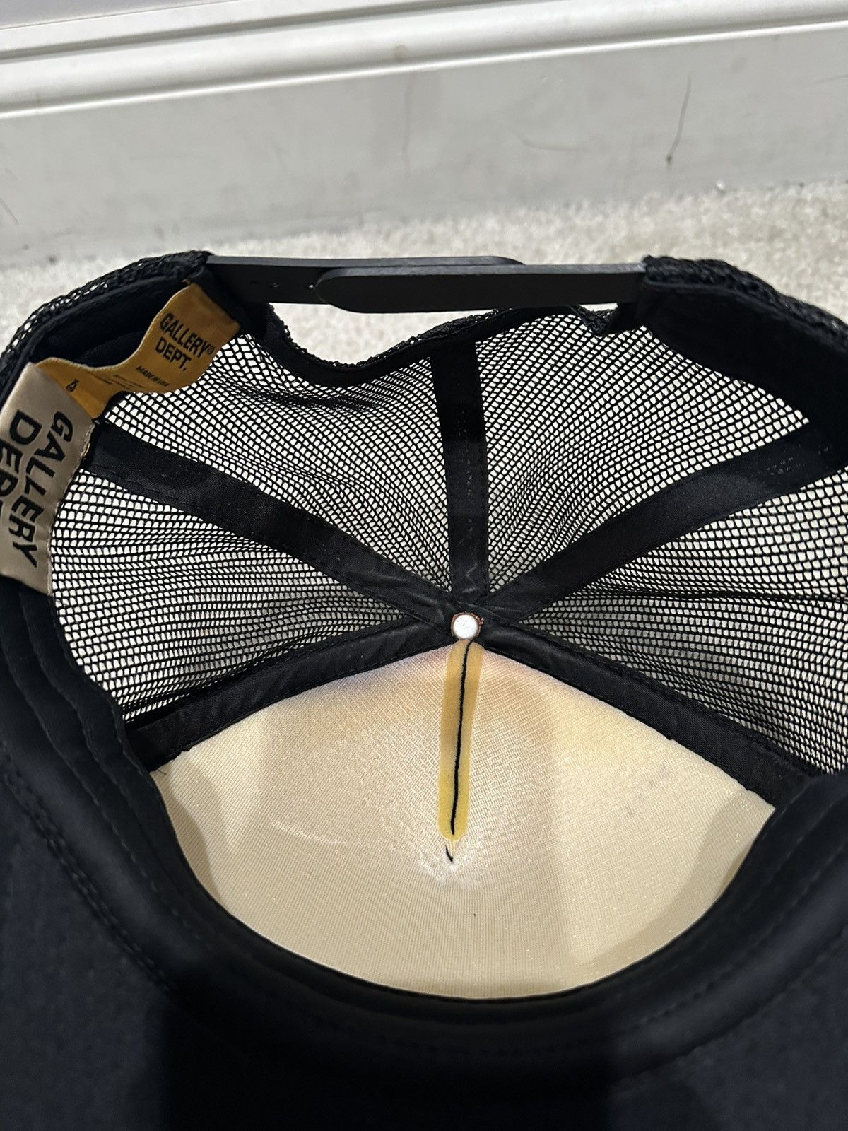 Gallery Dept. Gallery Dept. Trucker Cap ‘Black’ Size ONE SIZE - 5 Thumbnail