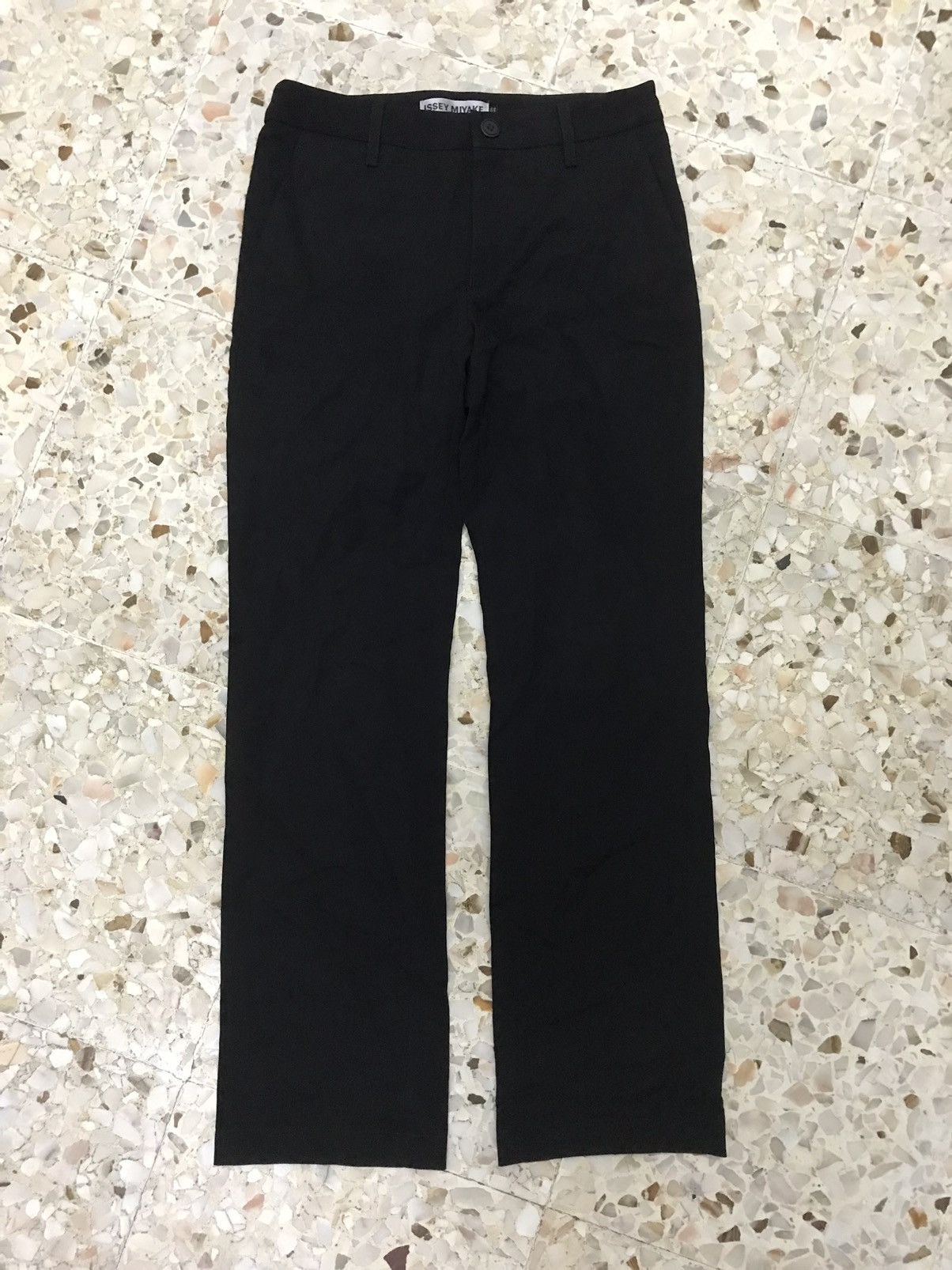 image of Avant Garde x Homme Plisse Issey Miyake Accept Offervintage Issey Miyake Slim Fit Pant in Black, Wo