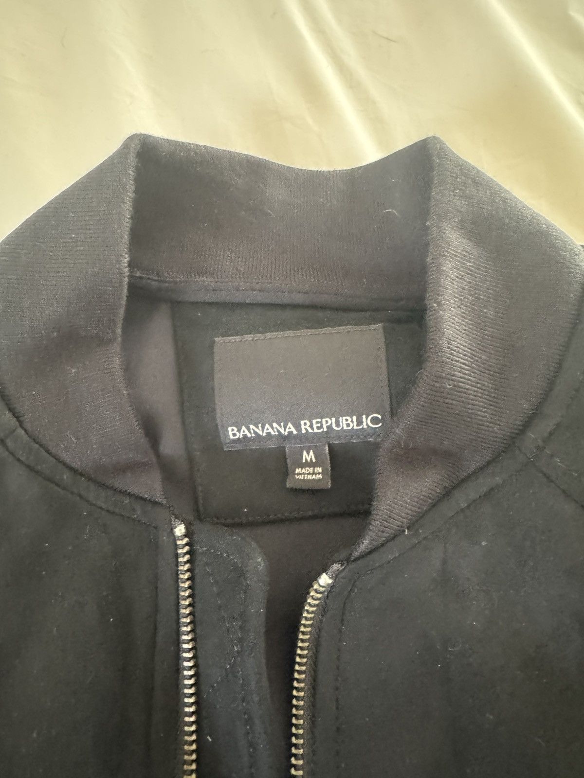 Banana Republic Vegan Suede Bomber Jacket Size US M / EU 48-50 / 2 - 3 Thumbnail