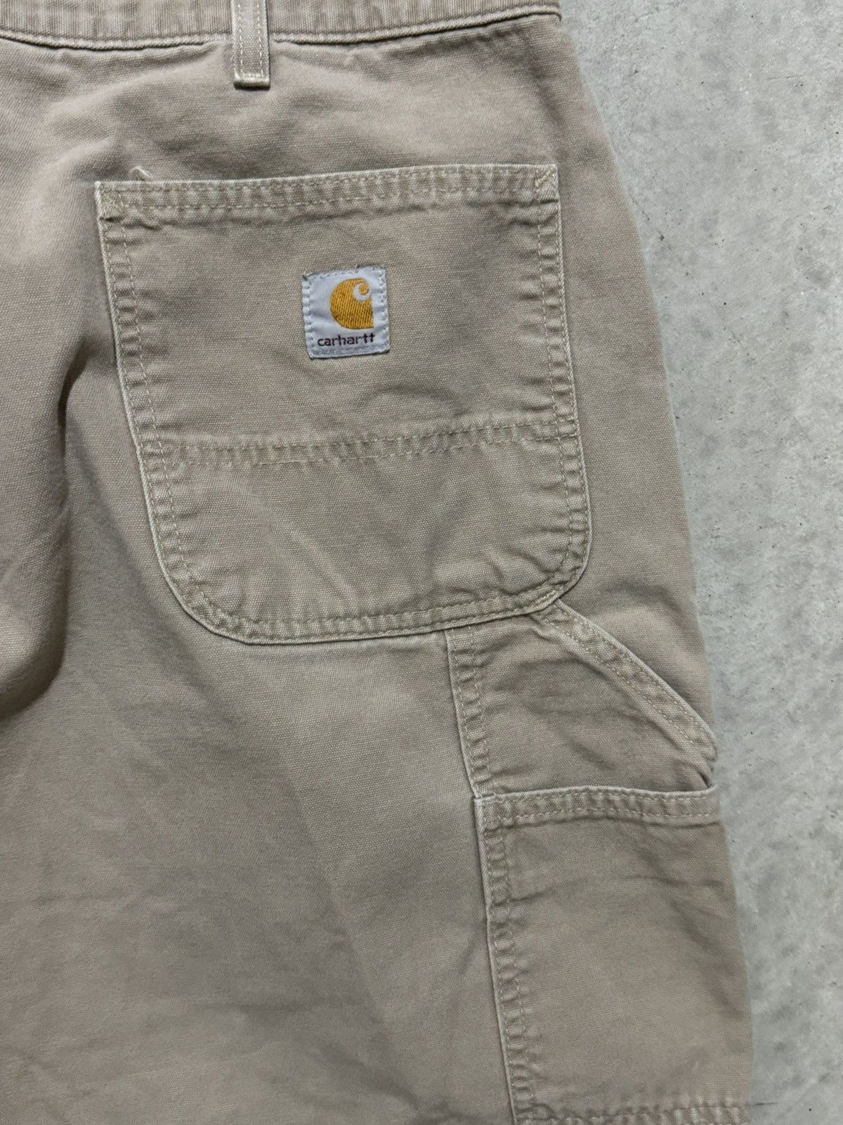 Carhartt × Vintage Beige Carhartt Carpenter Shorts sz40 Size US 40 / EU 56 - 5 Thumbnail