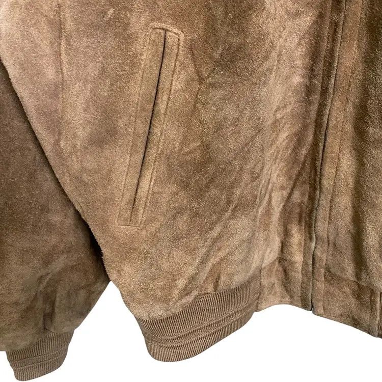 Japanese Brand Sea Hop Vintage 90s Leather Suede Jacket Schott Style Size US L / EU 52-54 / 3 - 2 Thumbnail