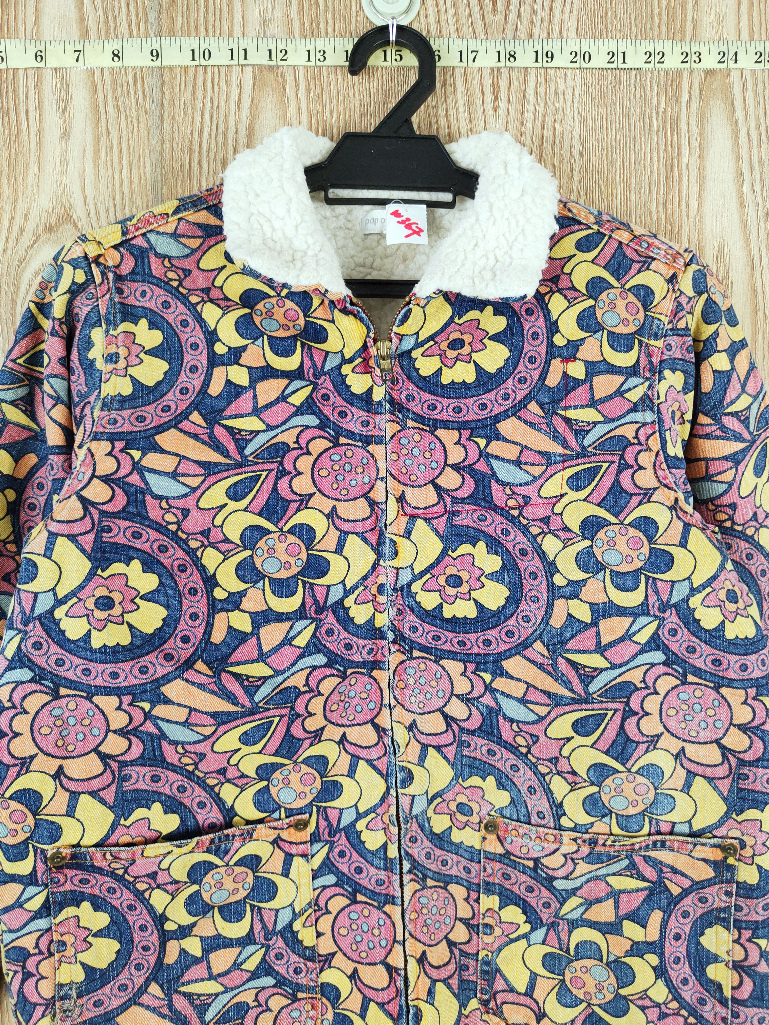 Japanese Brand Pop on Pop Family murakami style Flower Jackets #W367 Size S / US 4 / IT 40 - 2 Thumbnail