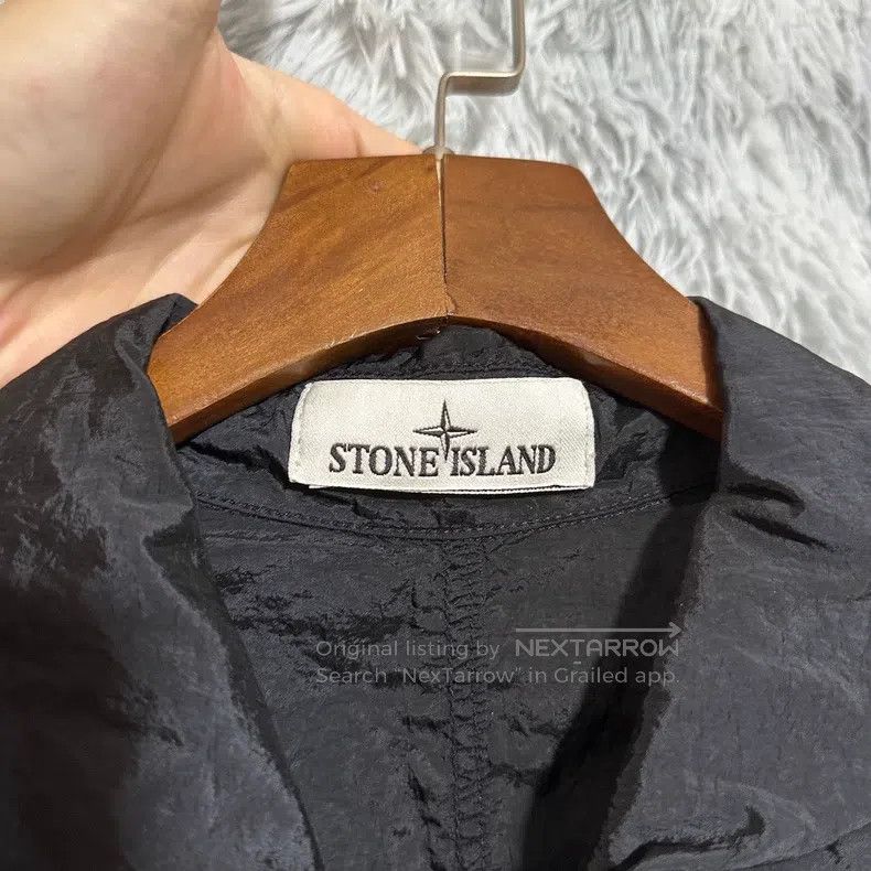 Stone Island Stone Island Metal Nylon Jacket Coat Black Color Size L Size US L / EU 52-54 / 3 - 3 Thumbnail