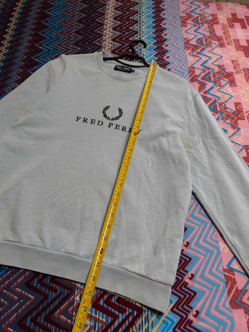Fred Perry sweatshirt Y2K Fred Perry big logo Vintage Sweaters Size US M / EU 48-50 / 2 - 12 Thumbnail