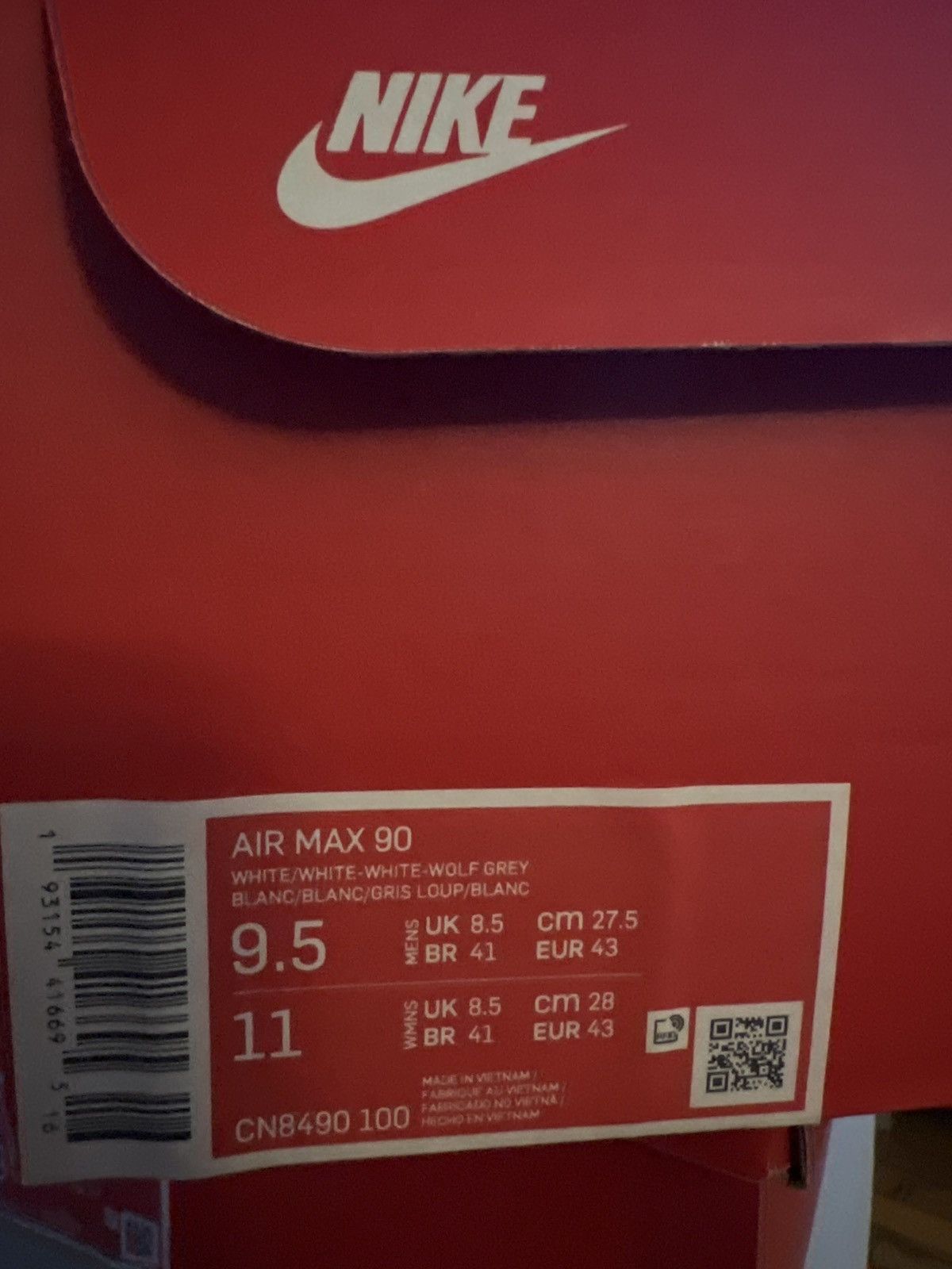 Nike Air Max 90 Size US 9.5 / EU 42-43 - 1 Thumbnail