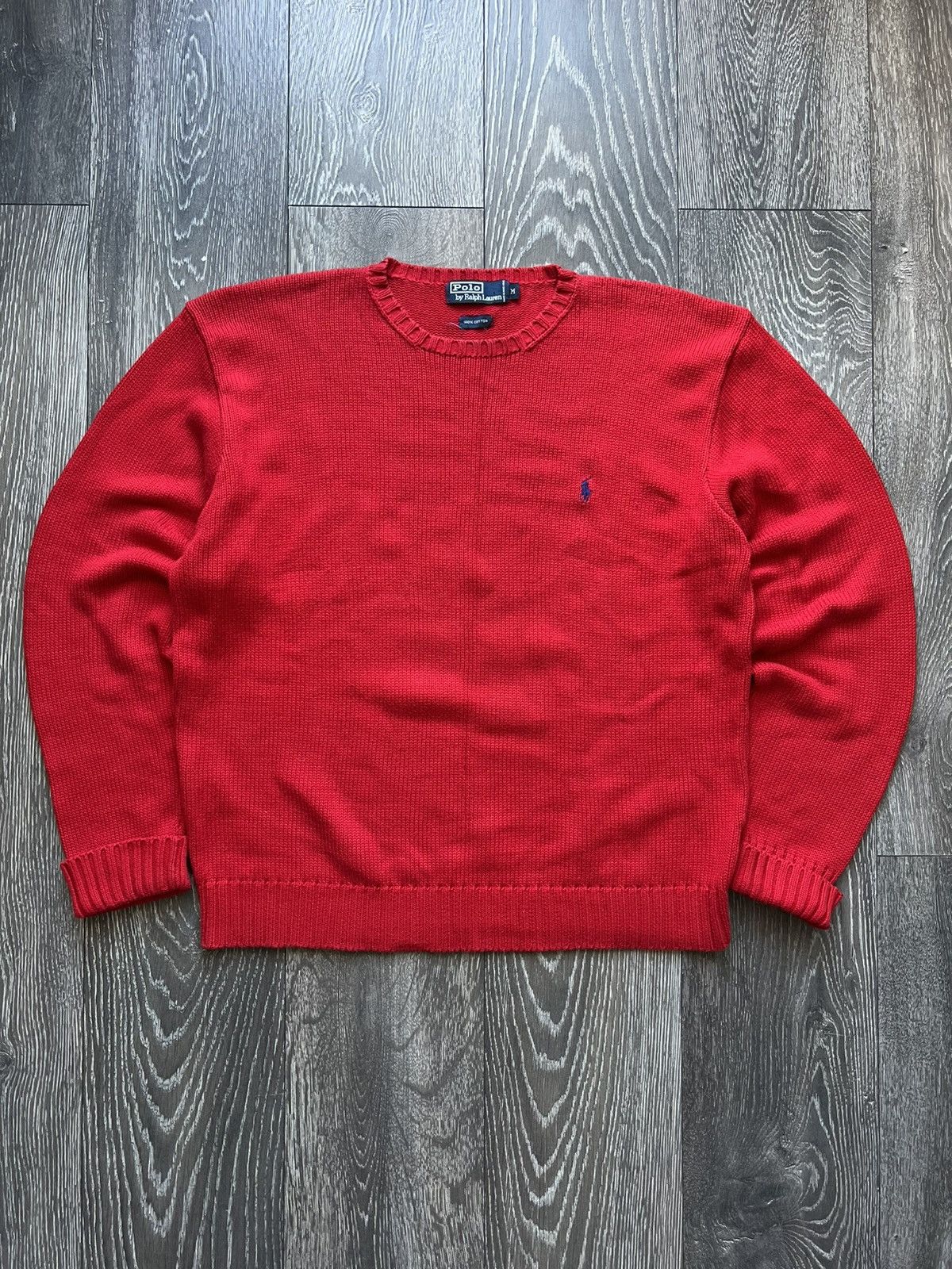 Polo Ralph Lauren Polo Ralph Lauren Sweater Men's Size M Cotton Red Size US M / EU 48-50 / 2 - 1 Thumbnail