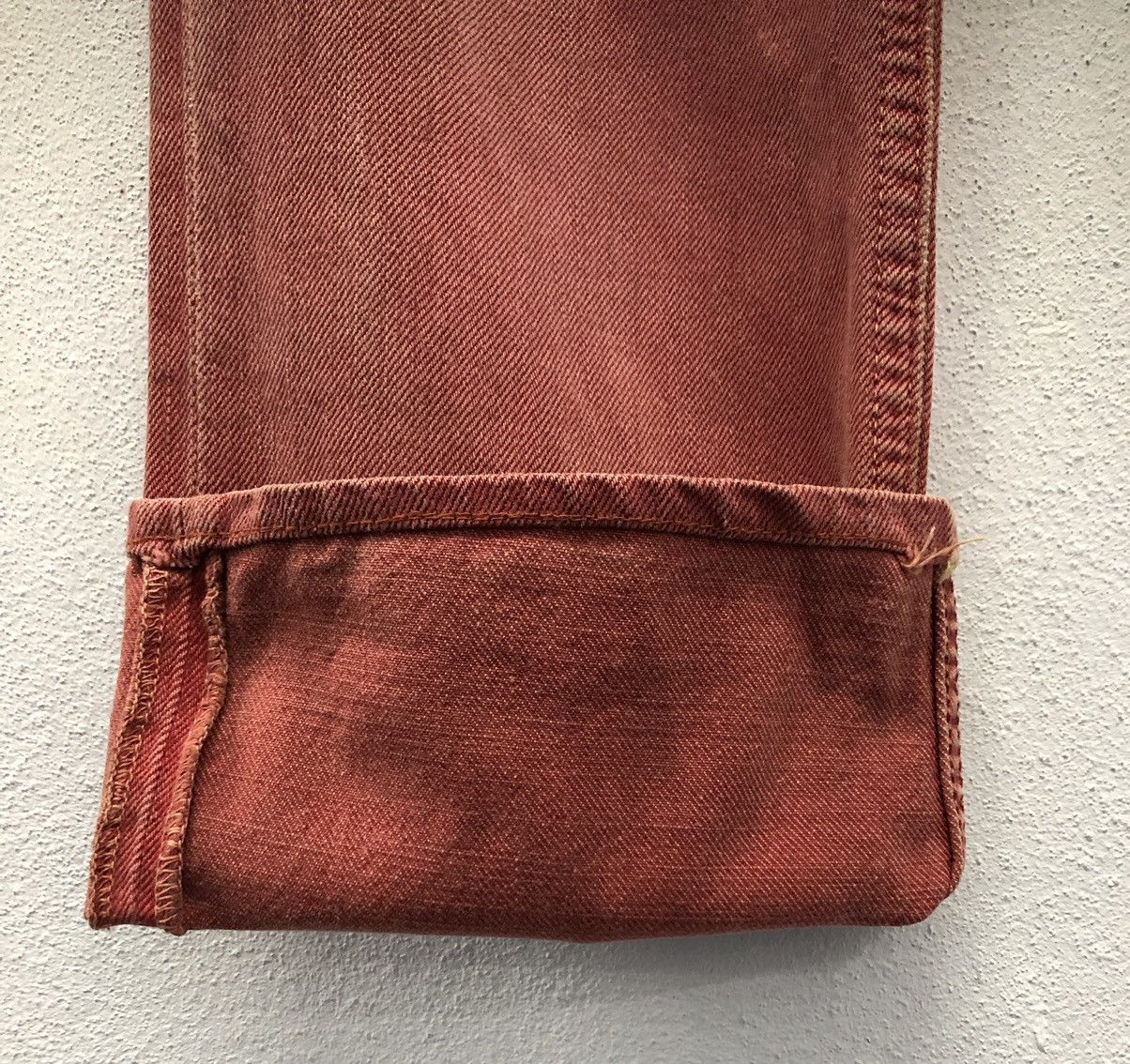 Ralph Lauren × Vintage Ralph Lauren Red Denim Jeans Made in Mexico Size 67/93 Size US 32 / EU 48 - 12 Thumbnail