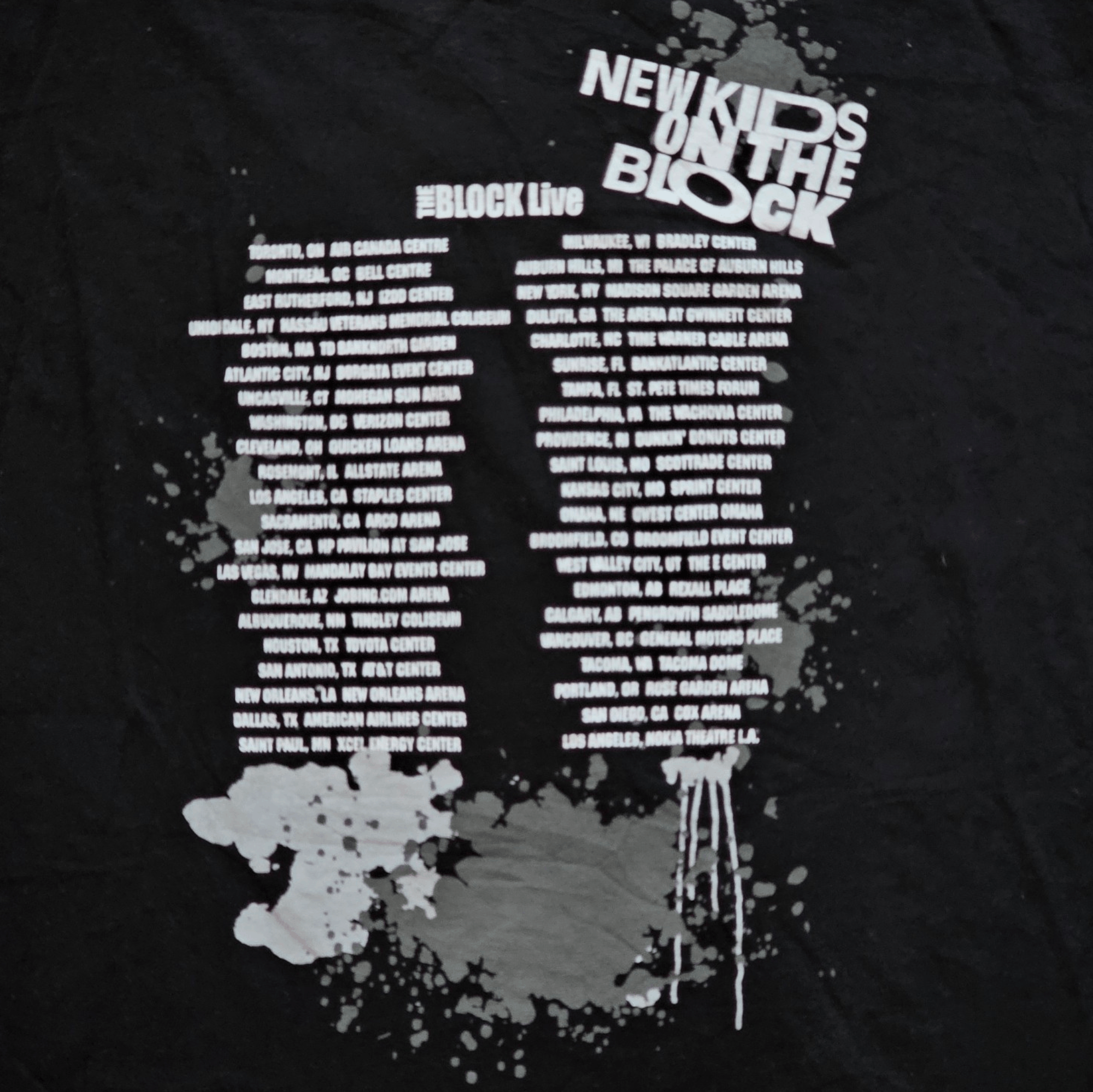 Anvil × New Kids On The Block × Vintage New Kids On The Block Tee Size US XL / EU 56 / 4 - 4 Thumbnail