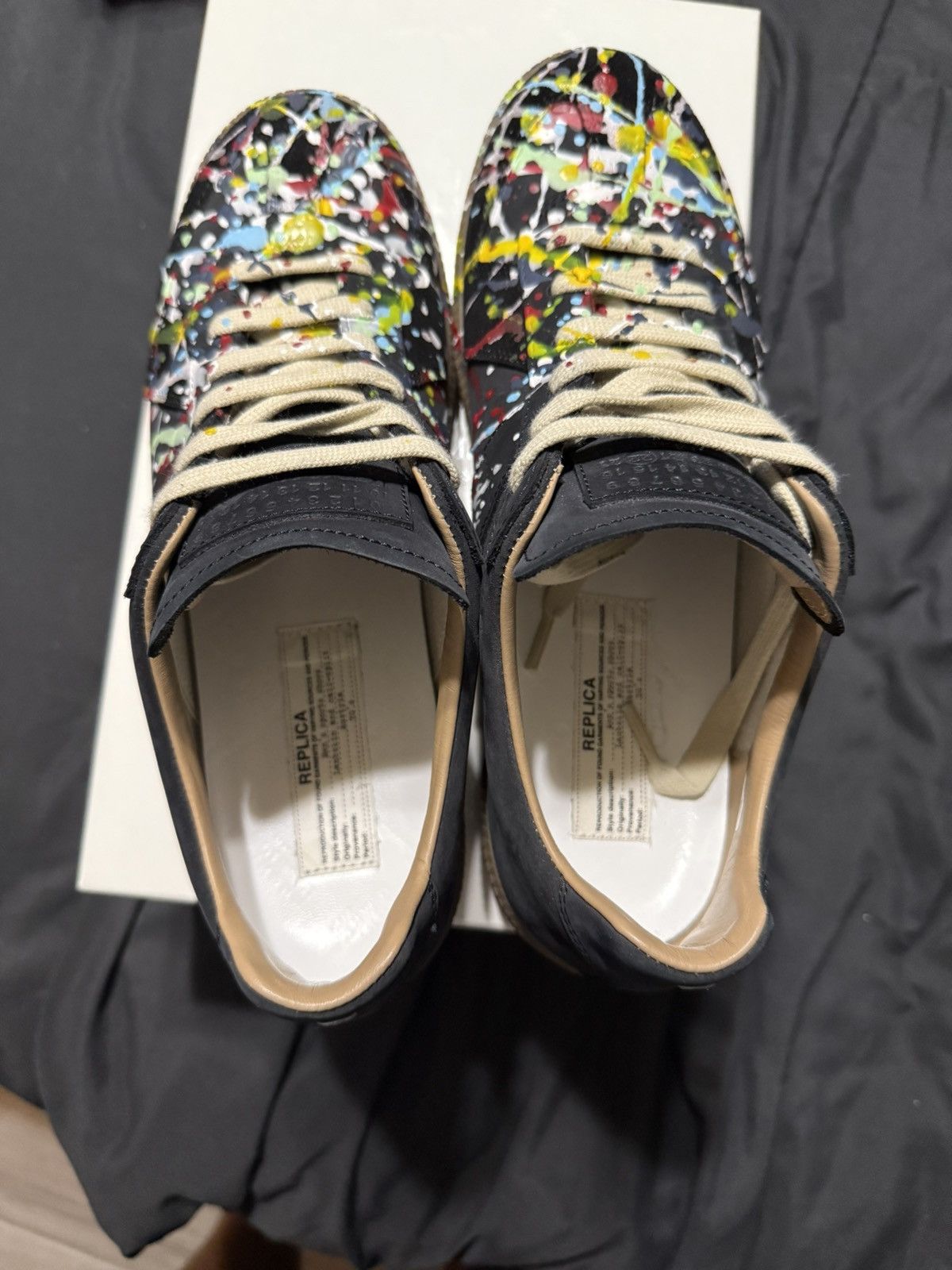 Maison Margiela Maison Margiela Paint Replica sneakers Size US 9.5 / EU 42-43 - 3 Thumbnail