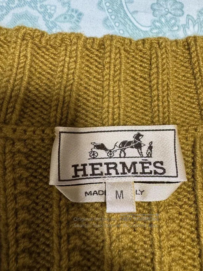 Hermes Hermes Cashmere vest Size US M / EU 48-50 / 2 - 6 Thumbnail