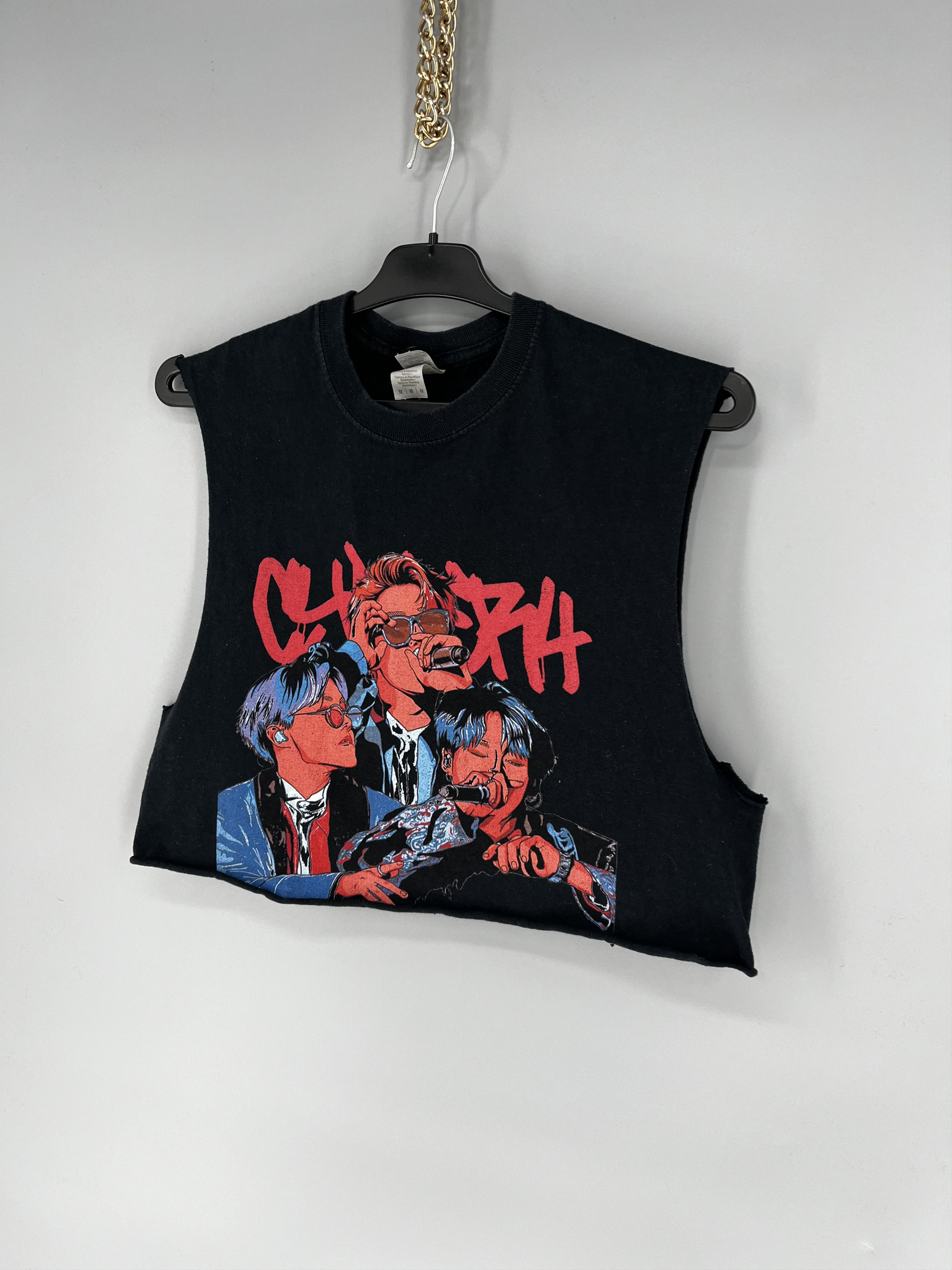Rap Tees BTS graphic women's fitted kpop k-pop T-shirt Rare Size M / US 6-8 / IT 42-44 - 4 Thumbnail