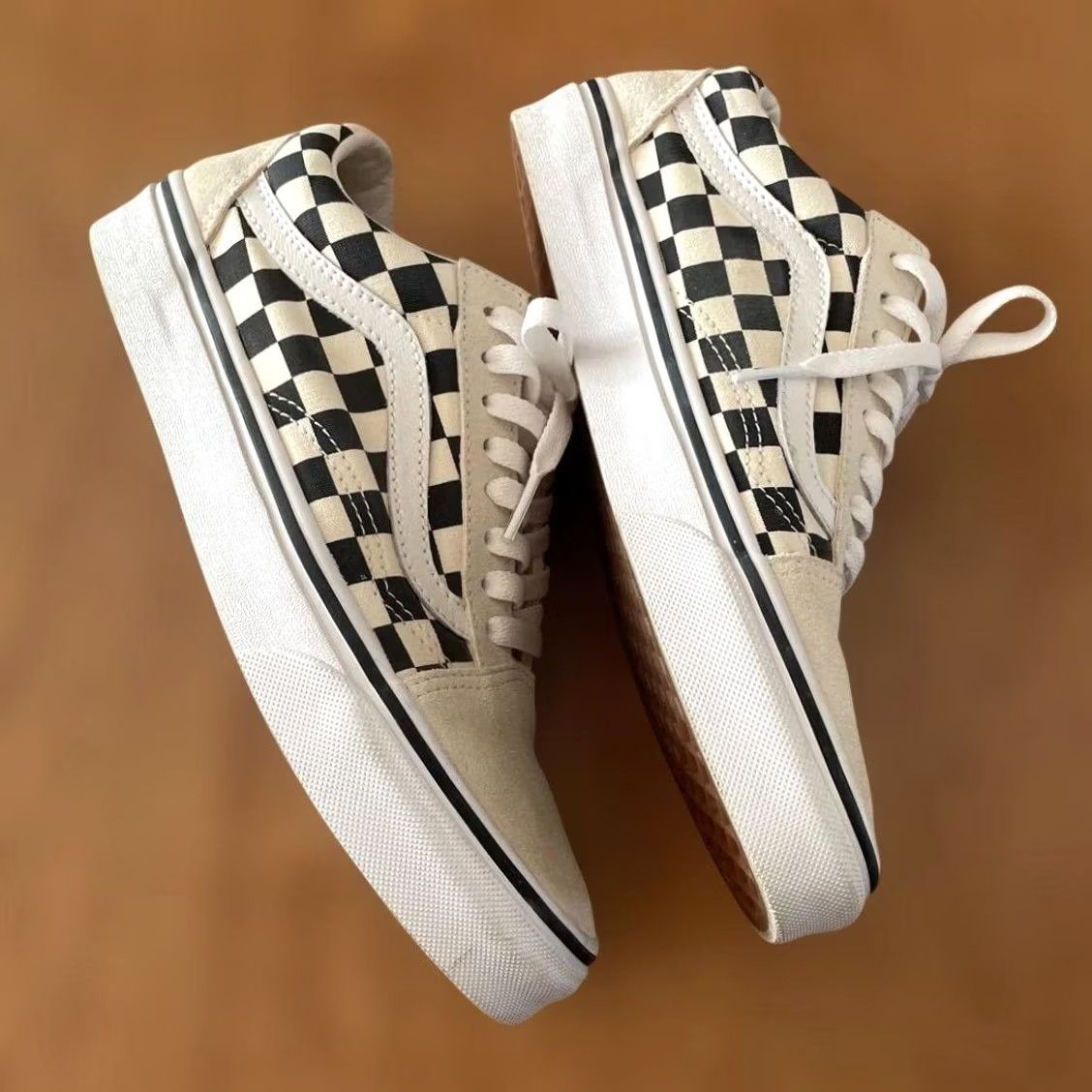 Vans Vans Old Skool Checkerboard LTD Sneaker Women 7.5US Original Collection VHT Size US 8 / IT 38 - 2 Thumbnail