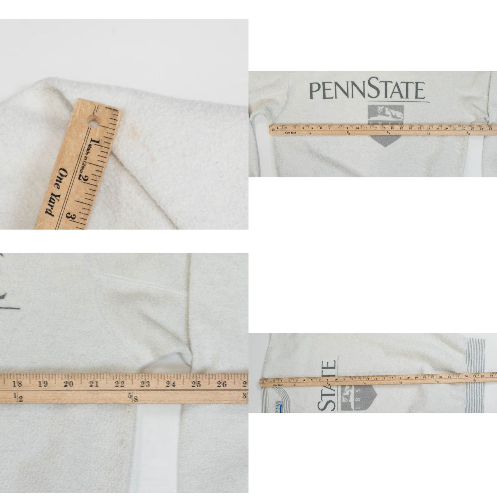 Penn VINTAGE Penn State Nittany Lions Sweatshirt Men Large Gray 90s NCAA PSU Shirt Pullover Crew Neck Logo Graphic Print Winter Fall Spring Men Size US L / EU 52-54 / 3 - 8 Thumbnail
