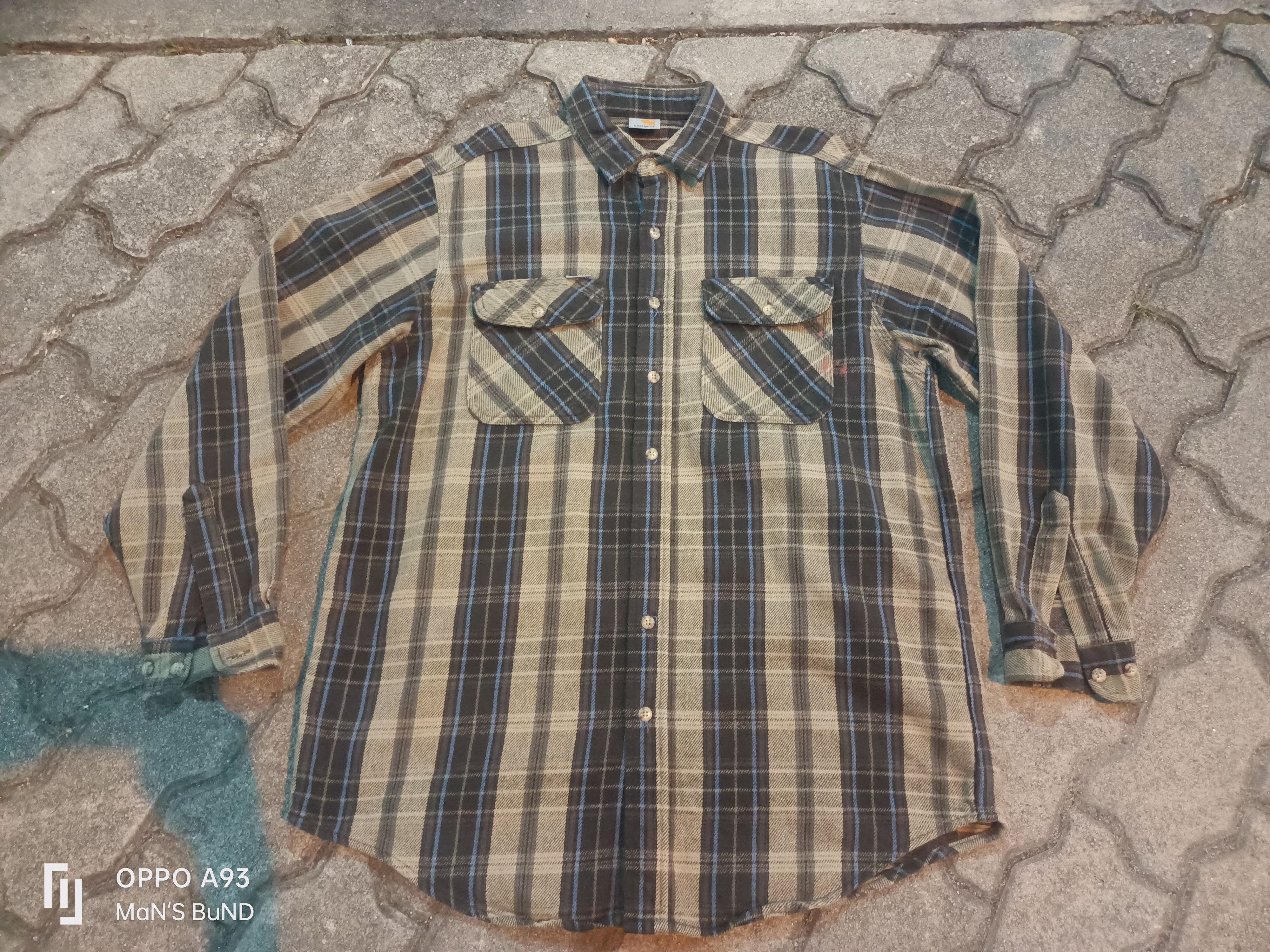 Carhartt × Flannel FLANNEL CARHARTT Size US XL / EU 56 / 4 - 1 Thumbnail