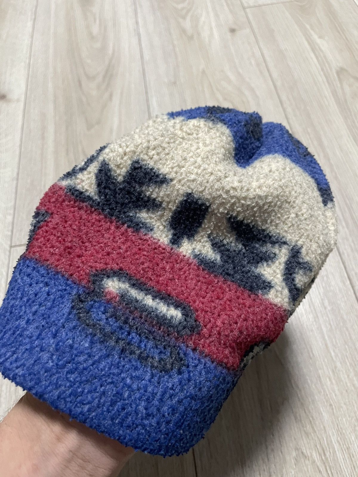 Adidas Vintage 80s Adidas Ski Hat Wool Beanie Made in Taiwan Size ONE SIZE - 5 Thumbnail