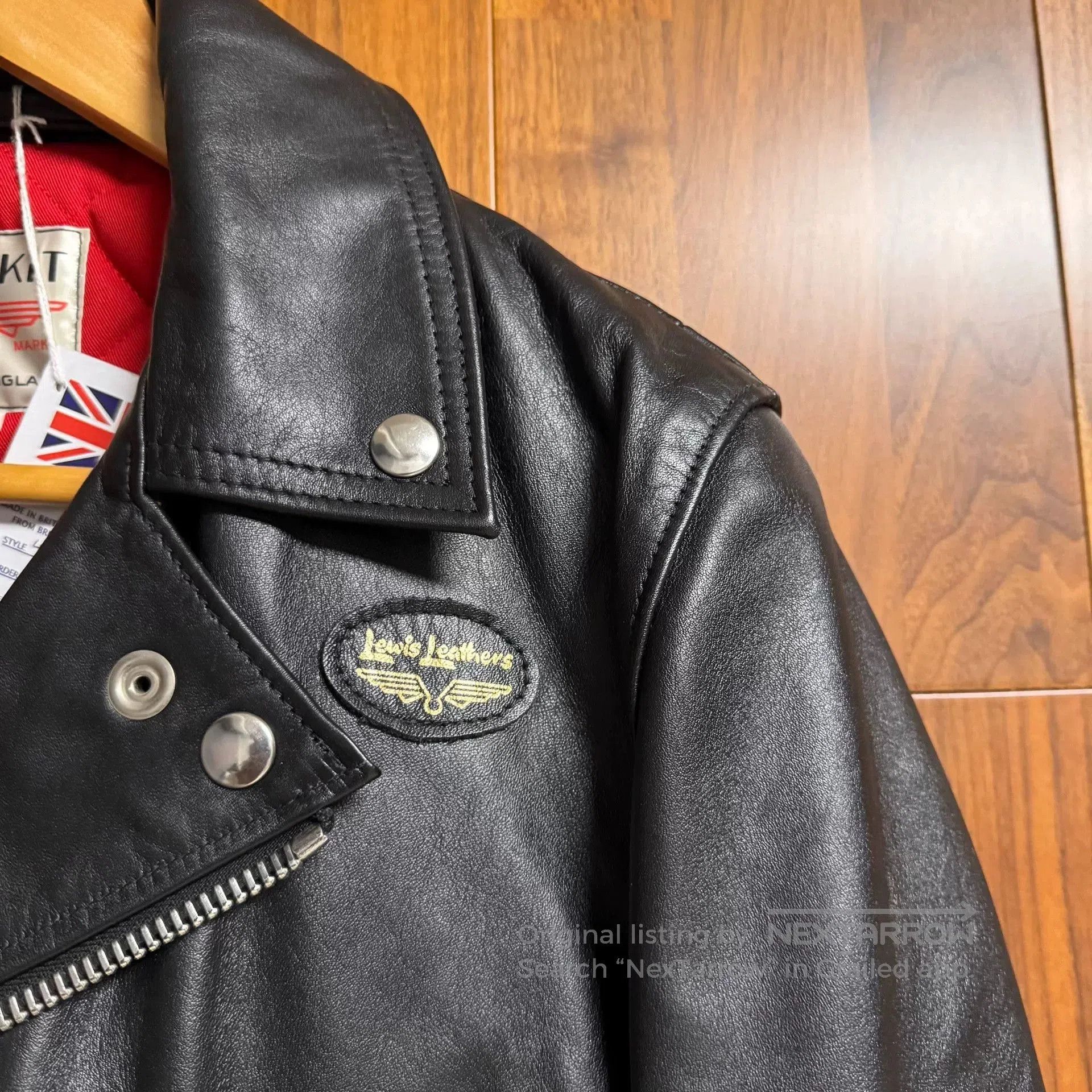 Lewis Leathers Classic Lewis Leathers 441T Black Leather Jacket. Size US S / EU 44-46 / 1 - 3 Thumbnail