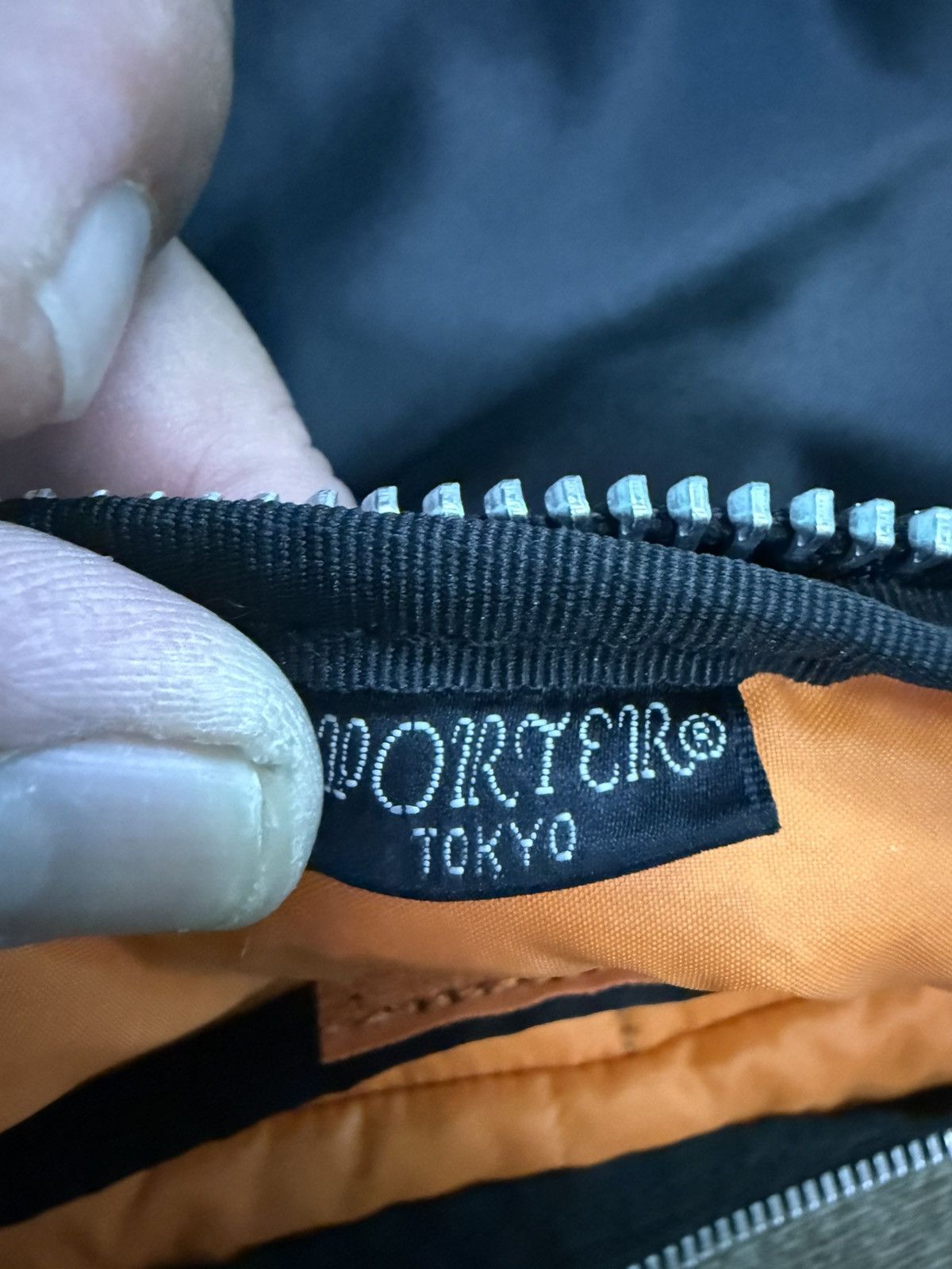 Porter YOSHIDA PORTER TANKER BLACK NYLON CLUTCH/DOCUMENT BAG Size ONE SIZE - 17 Thumbnail
