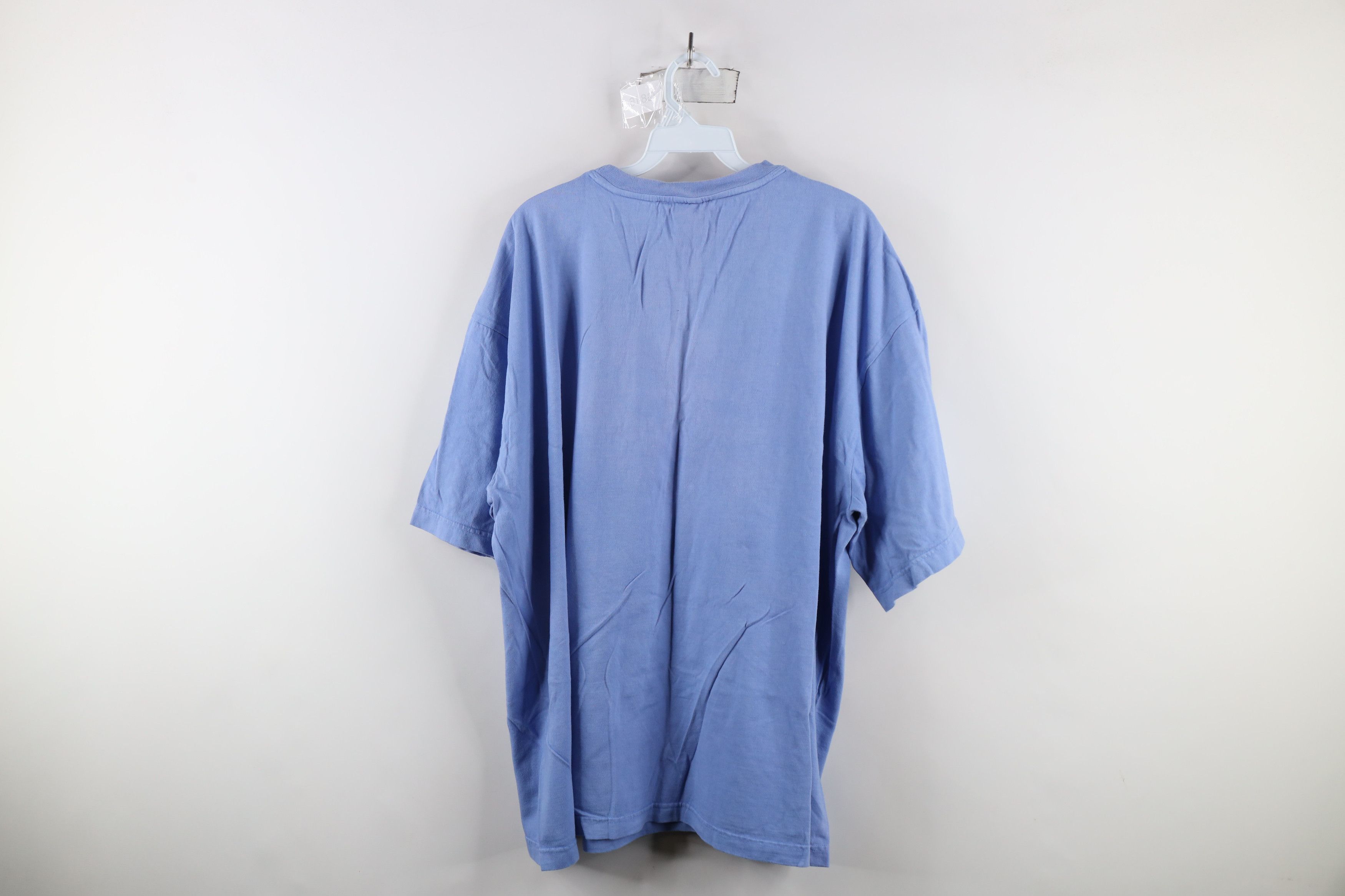 Vintage Vintage 90s Streetwear Out Moose Short Sleeve T-Shirt Blue Size US XL / EU 56 / 4 - 10 Thumbnail