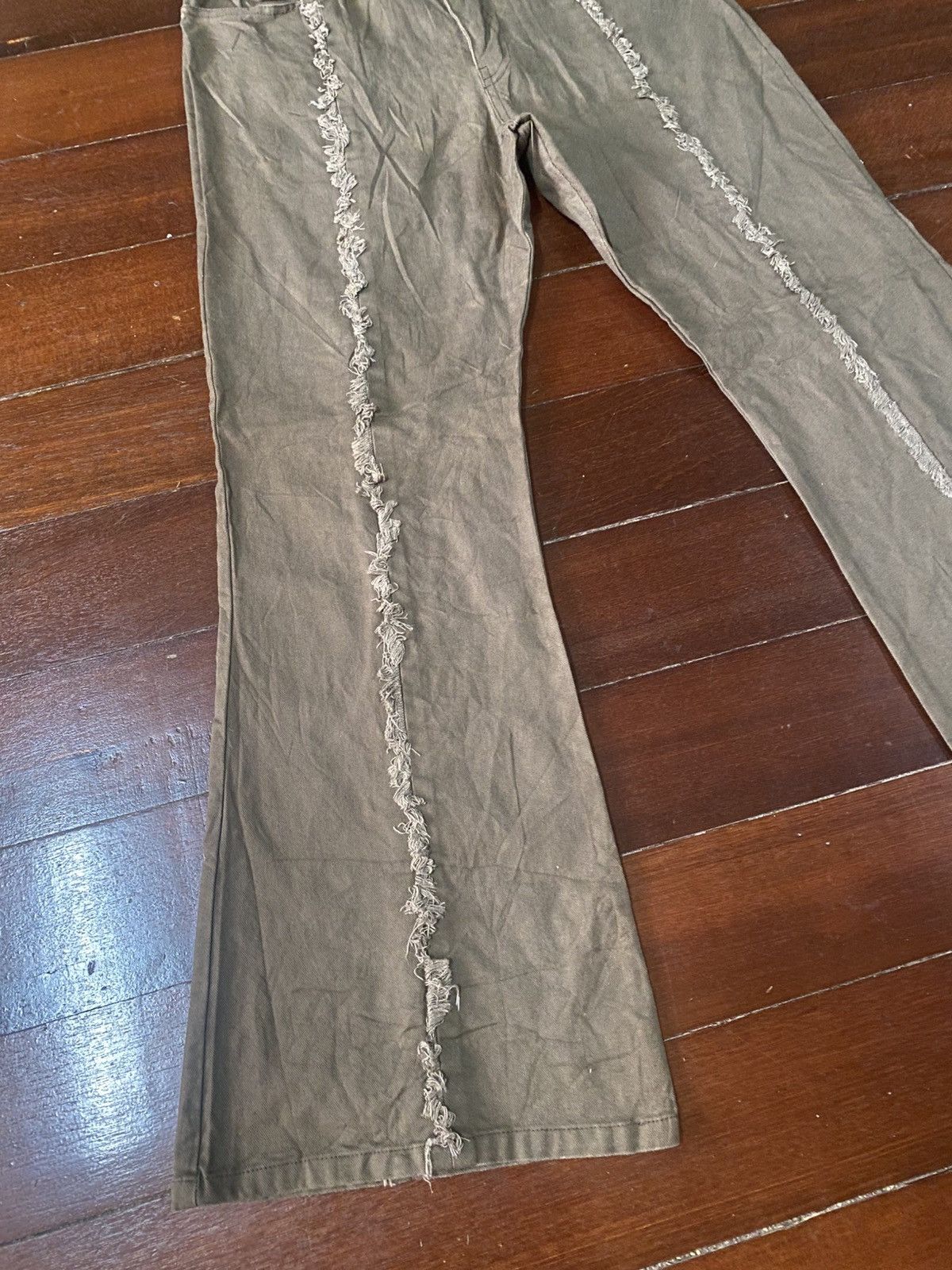 If Six Was Nine Flare Pants orange juice Bondage Cargo Pant Bootcut Size US 33 - 3 Thumbnail